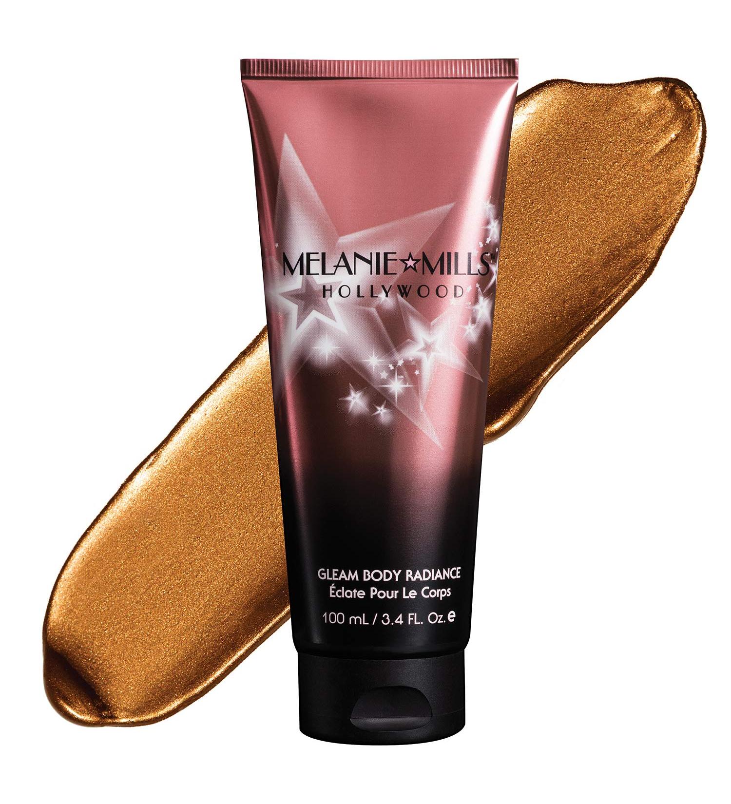 Melanie Mills Hollywood Gleam Body Radiance Makeup & Glow - Deep Gold 3.4 fl.oz - Buy Online on GoSupps.com