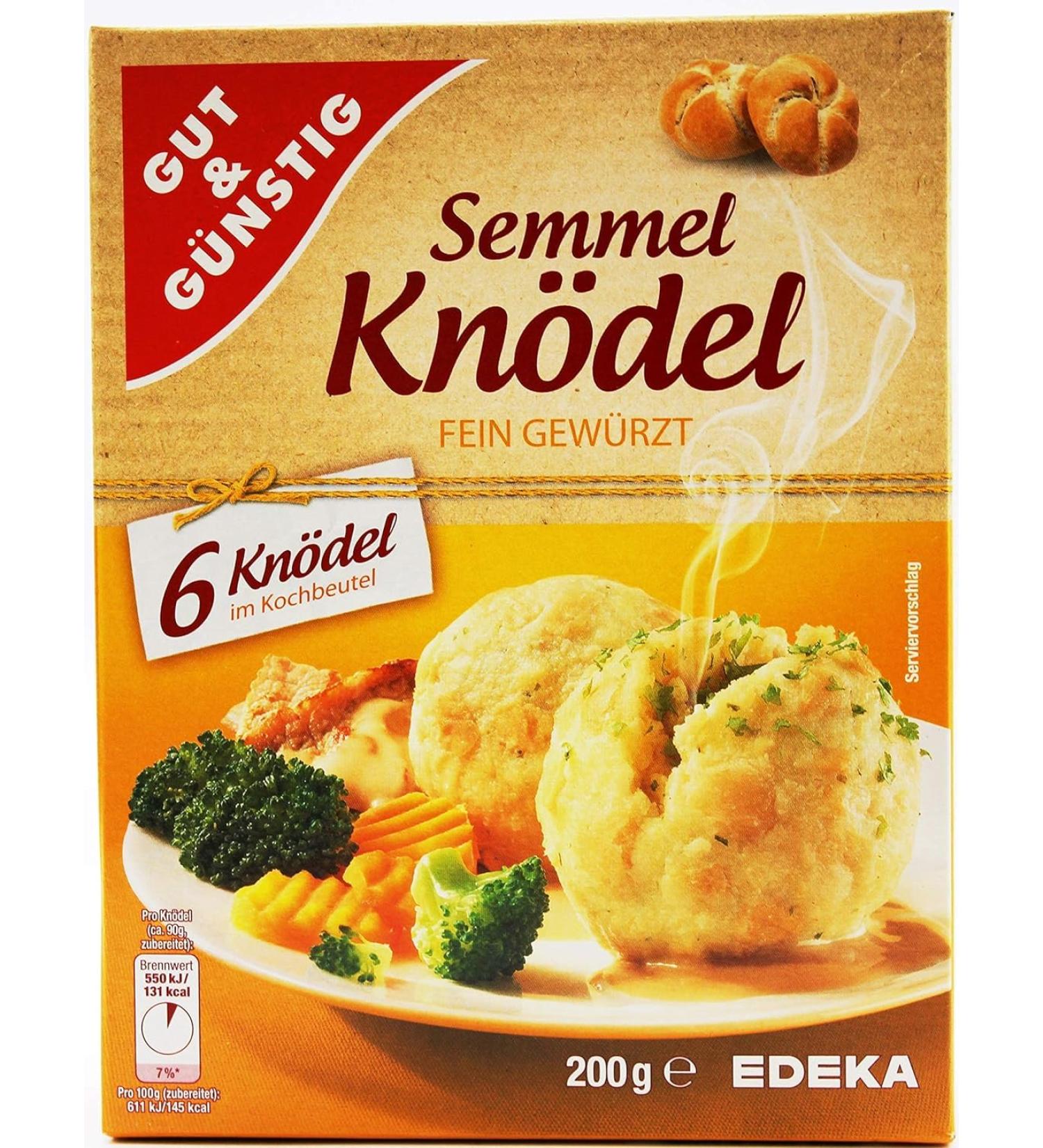 Buy Gut & Cheap Semmel Dumplings - 4-Pack (4 x 200g) | Perfect for Sunday Dinner & Roasting | Convenient Cooking Bag - Buy Online on GoSupps.com