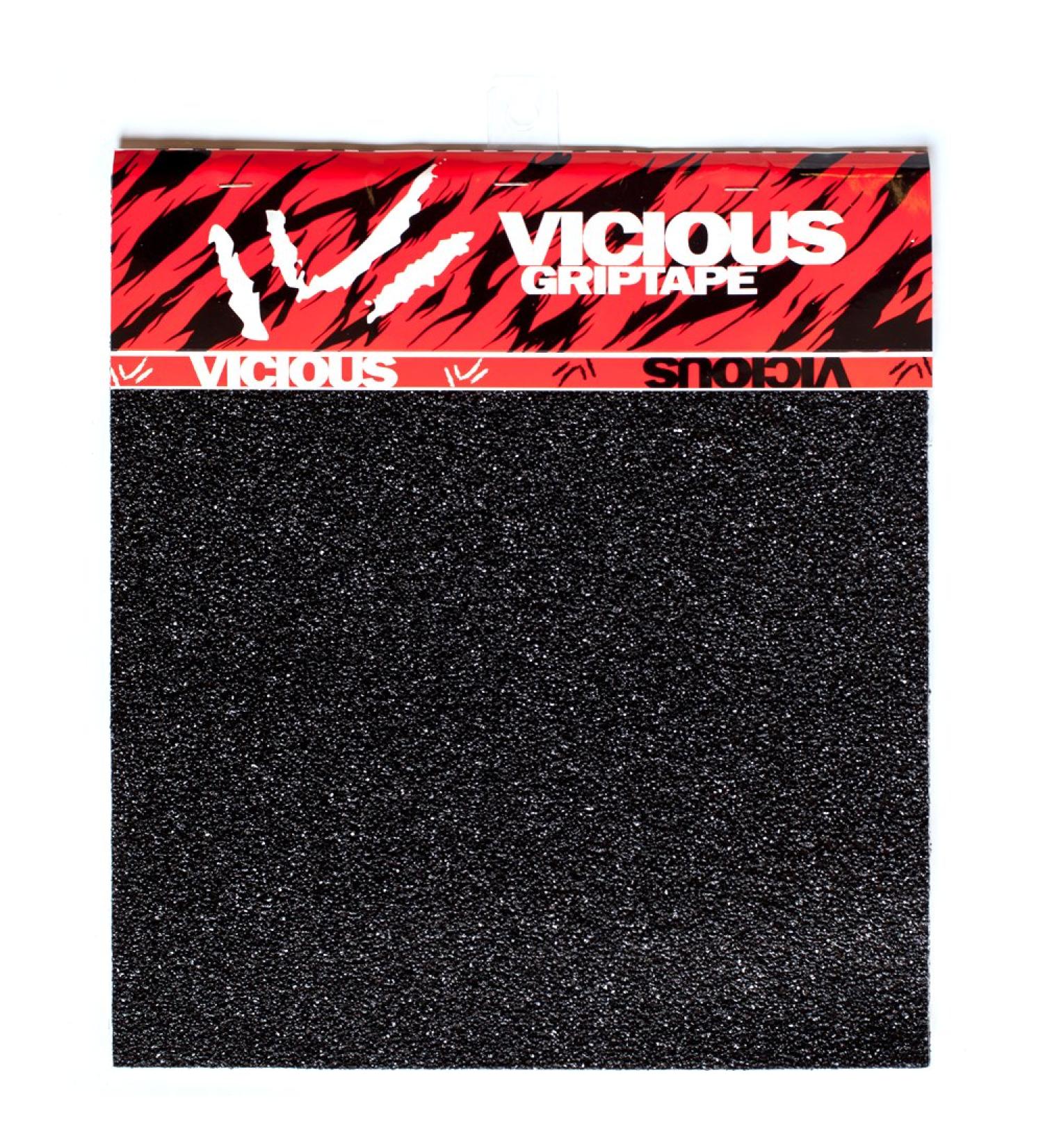 Vicious Griptape Coarse Grit Longboard Skateboard Black - Superior Control and Grip - Buy Online on GoSupps.com