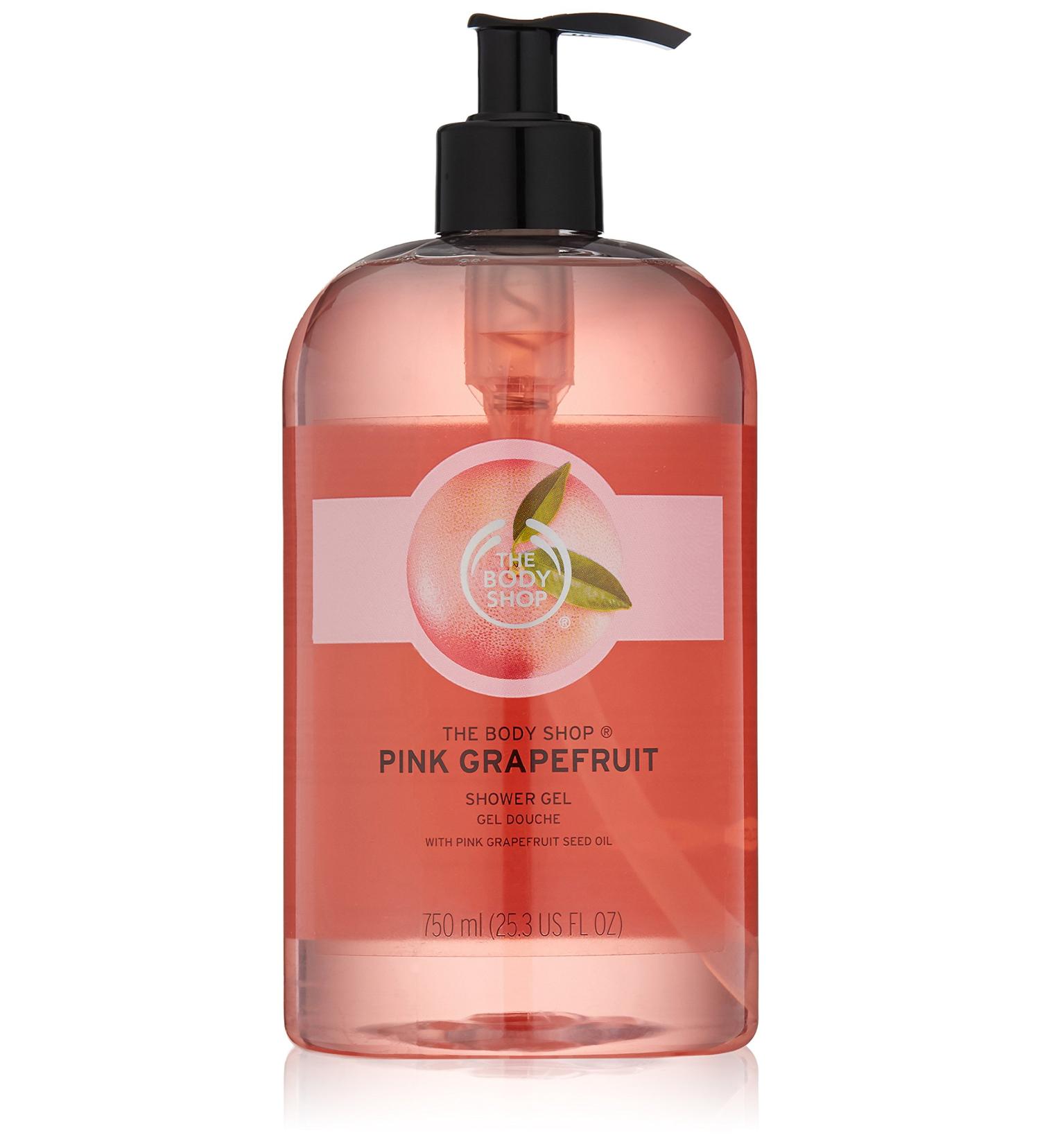 The Body Shop Pink Grapefruit Shower Gel 25.3 Fl. Oz. | Paraben-Free Body Wash - Buy Online on GoSupps.com