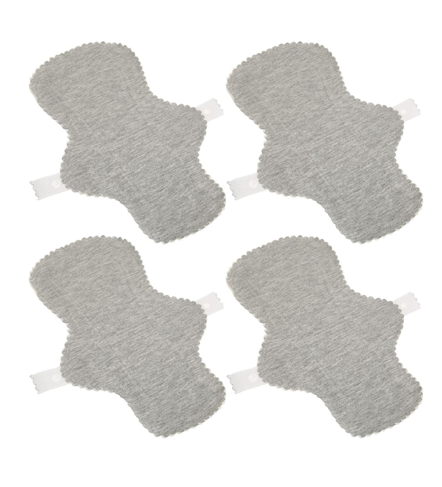 Reusable Cloth Panty Liners 4pcs - Water Absorption, Skin Friendly, Healthy for Women (L) - Buy Online on GoSupps.com