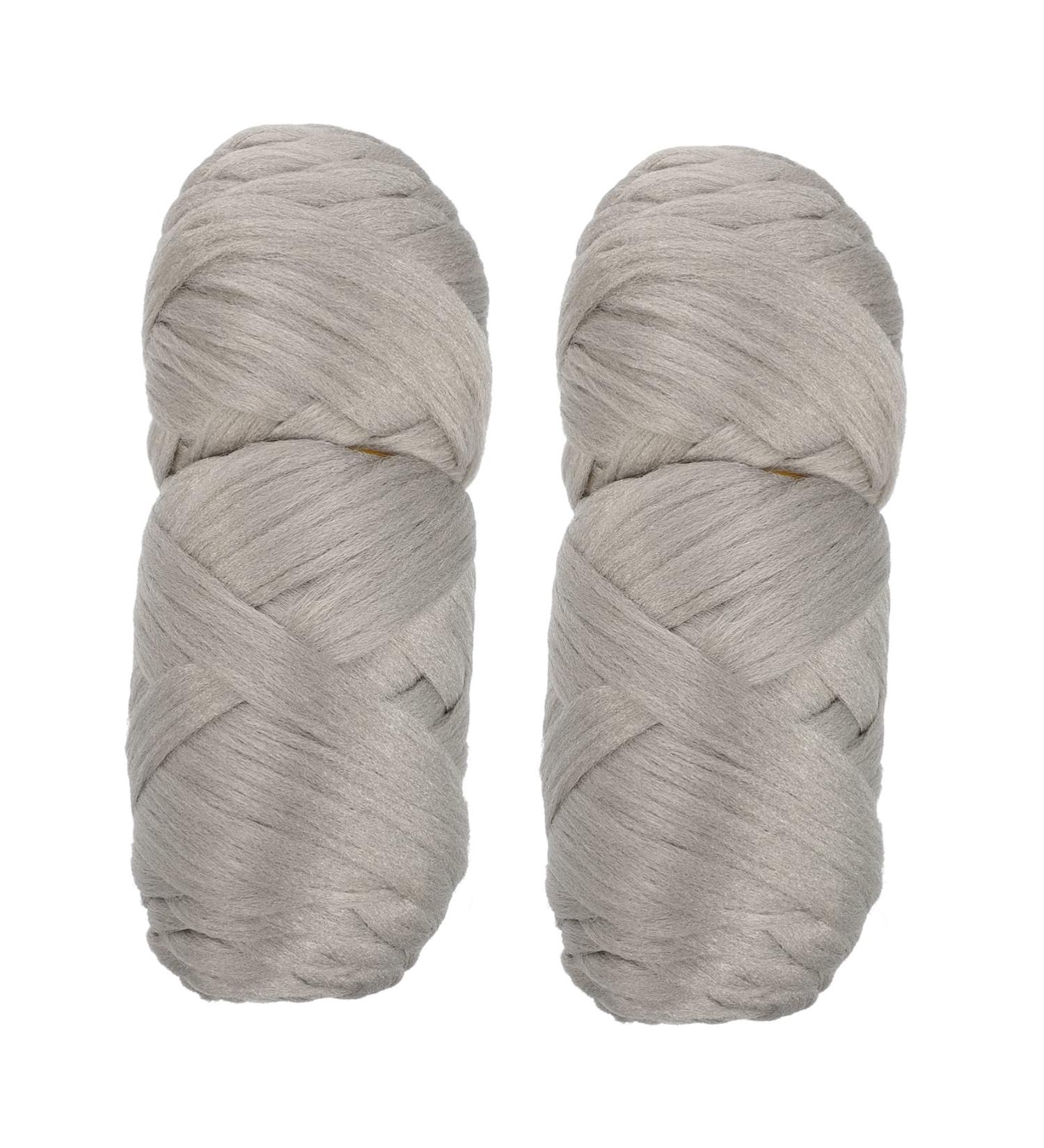 Ipetboom Trimmer Hair 2 Rolls Brazilian Wool Braid Fishing Line Natural Polypropylene Wig Making Supplies 19.9X9X7CM Light Grey - Buy Online on GoSupps.com