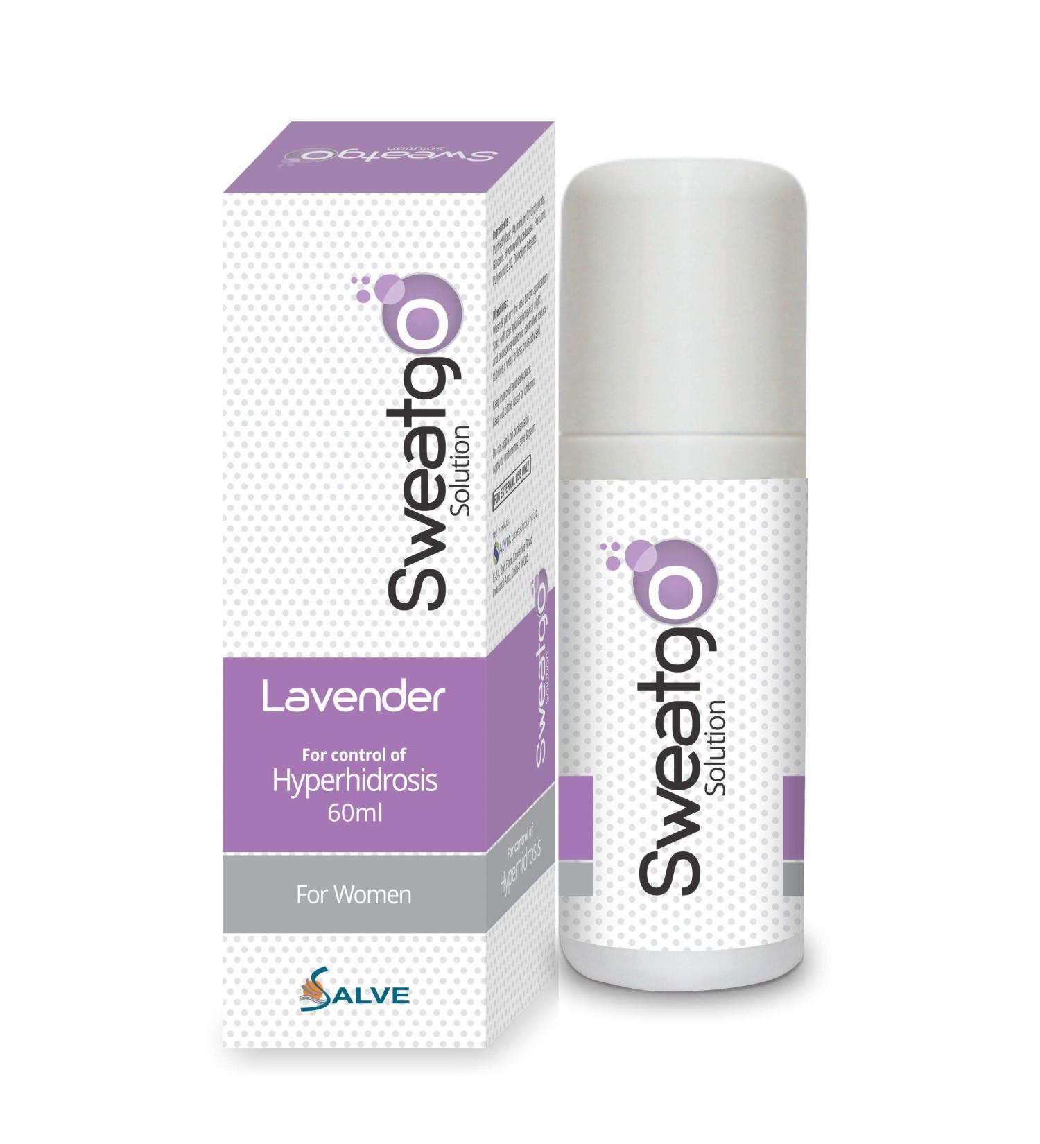 Sweat Go Rollon Antiperspirant Lavender For Women - 60 ML - Buy Online on GoSupps.com