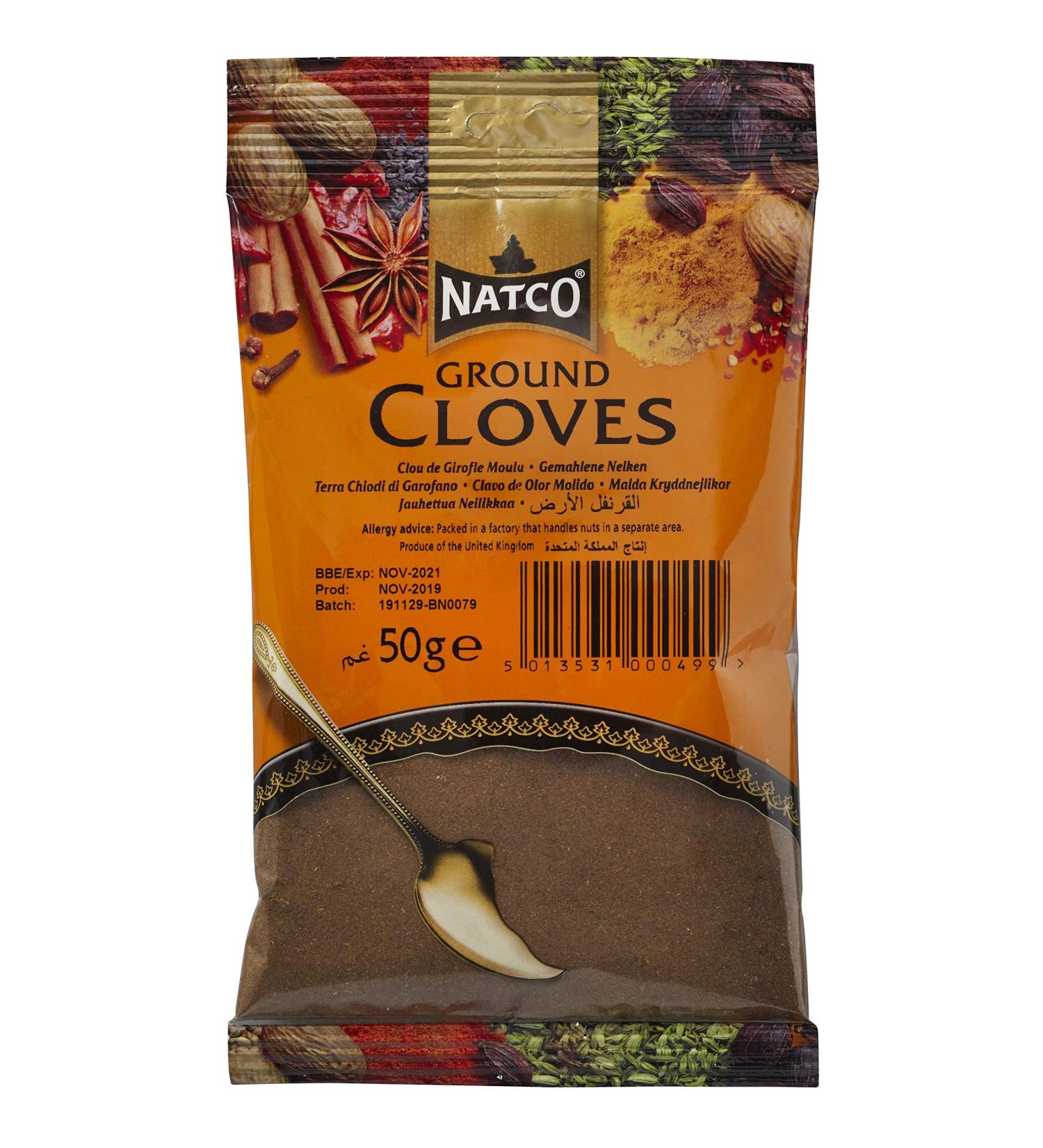 Natco Foods Ground Cloves 50g - Chilli Wizards