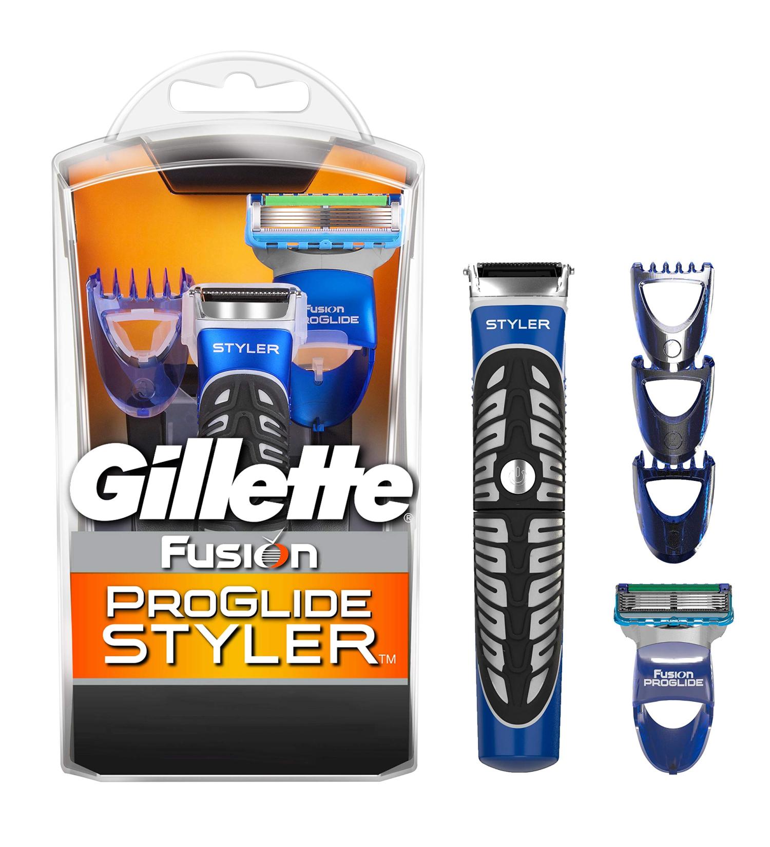 Gillette Fusion ProGlide 3-in-1 Styler Trimmer Razor - Precision Definer for Men - Buy Online on GoSupps.com