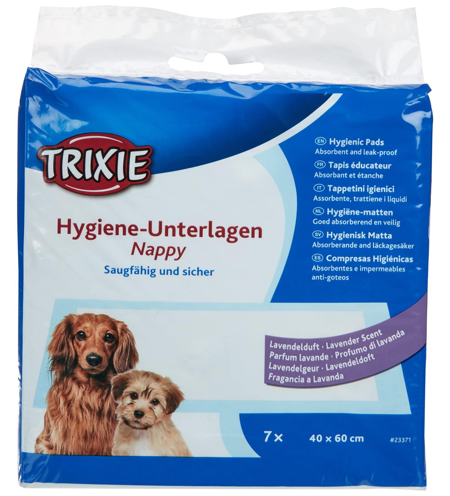 Buy Trixie 23371 Puppy Pad Nappy - Lavender Scented 40x60 cm 7 pcs | Housetraining Solutions | International Shipping Available - Buy Online on GoSupps.com