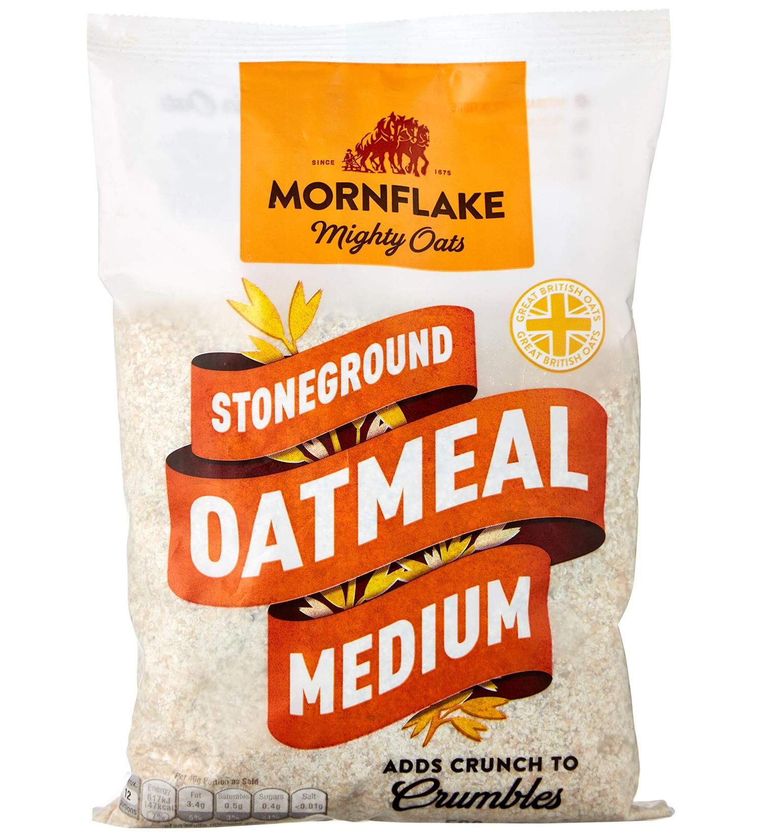 Mornflake Medium Oatmeal Stoneground 500g - Buy Online on GoSupps.com