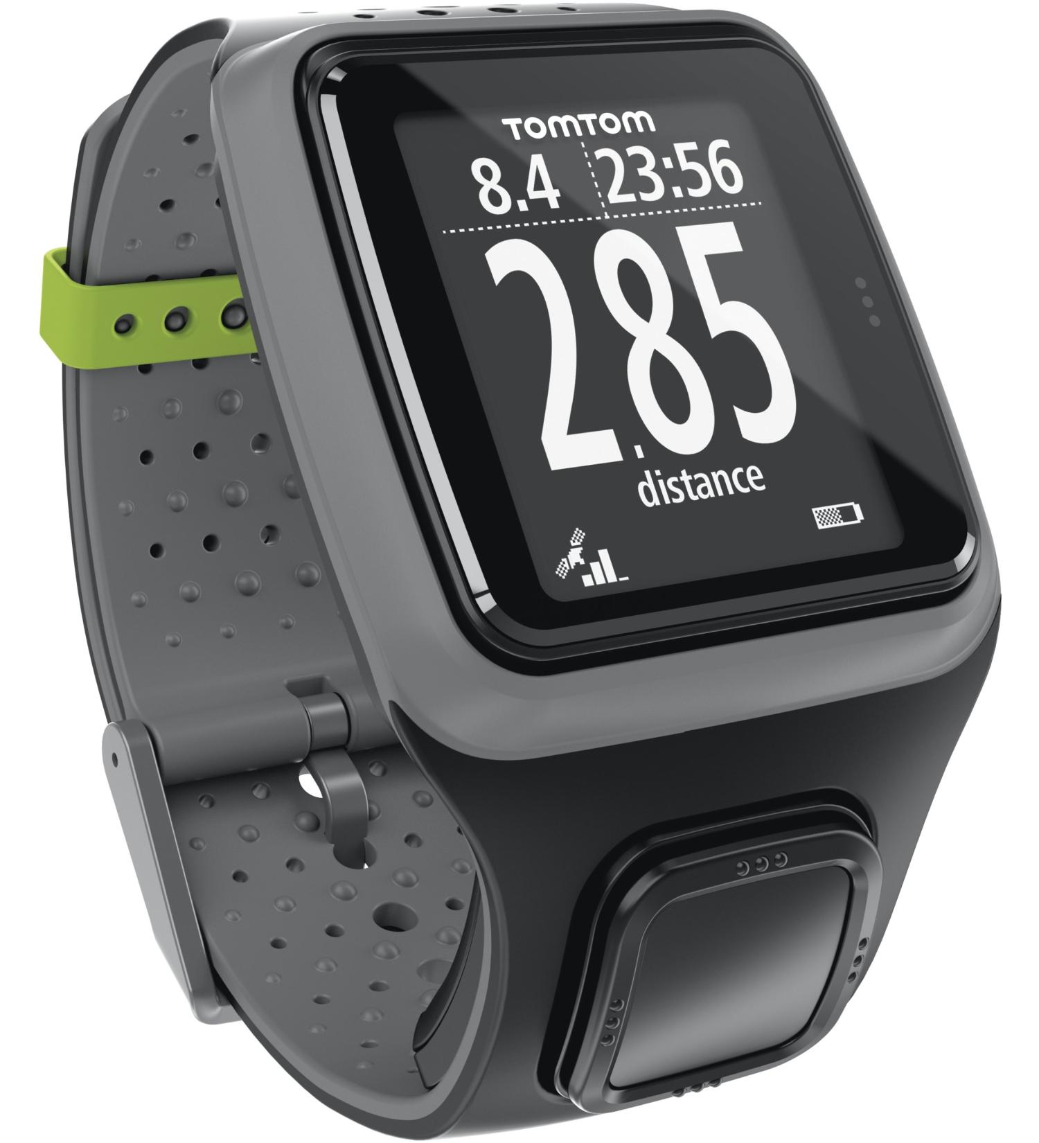 TomTom GPS Sports Watch Runner - Dark Grey Standard Edition One Size - Best for Fitness Tracking & Navigation - Buy Online on GoSupps.com