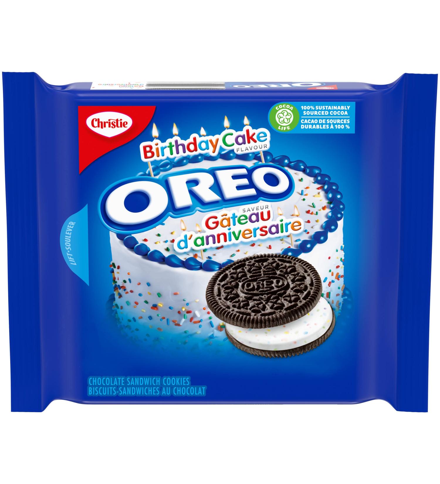 Christie Oreo Birthday Cake Cookies 261g/9.2 oz - Imported from Canada - Buy Online on GoSupps.com