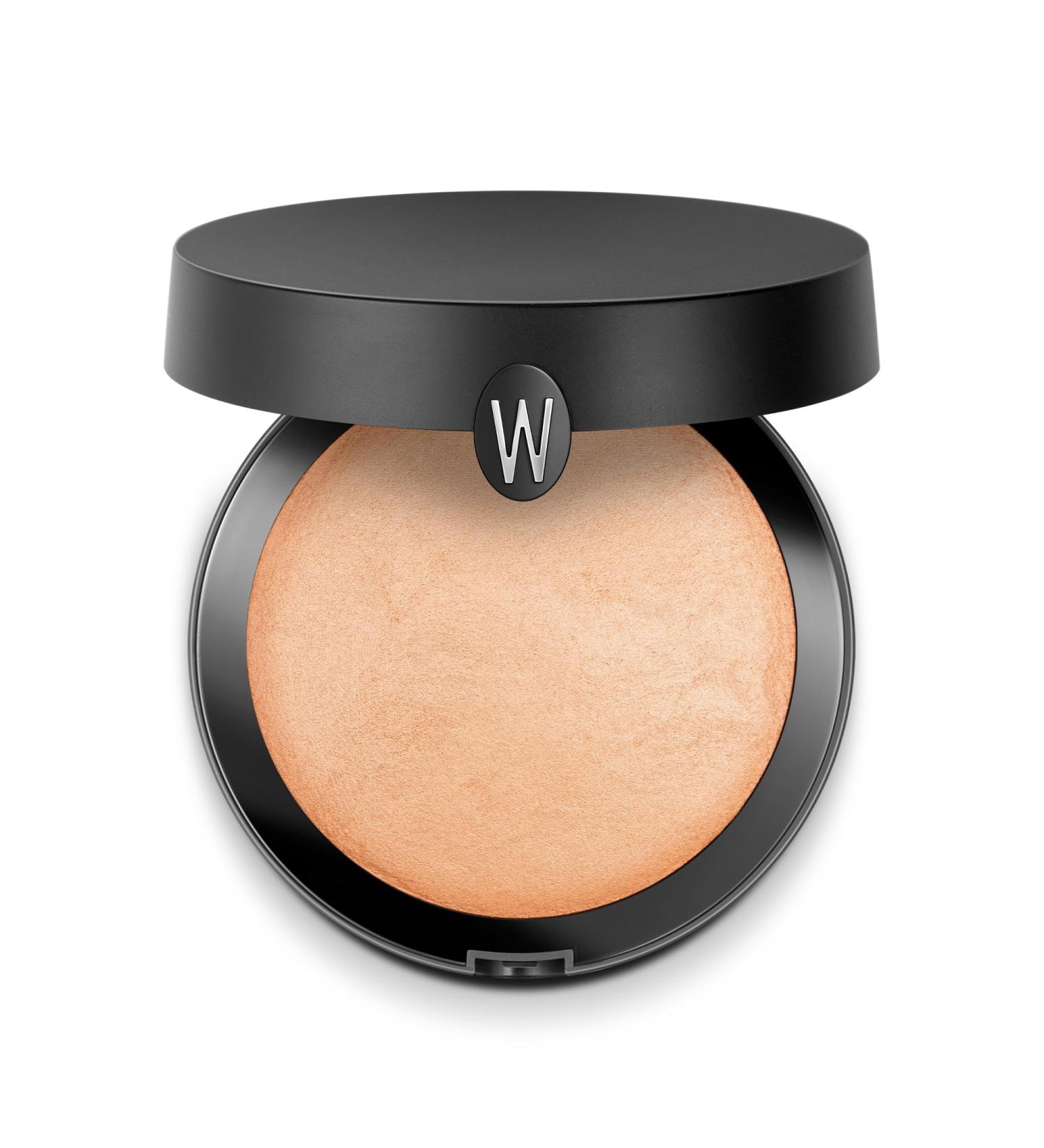 WYCON cosmetics BAKED SUN POWDER tanning terracotta with a silky and light texture gives facial skin a luminous complexion - Buy Online on GoSupps.com