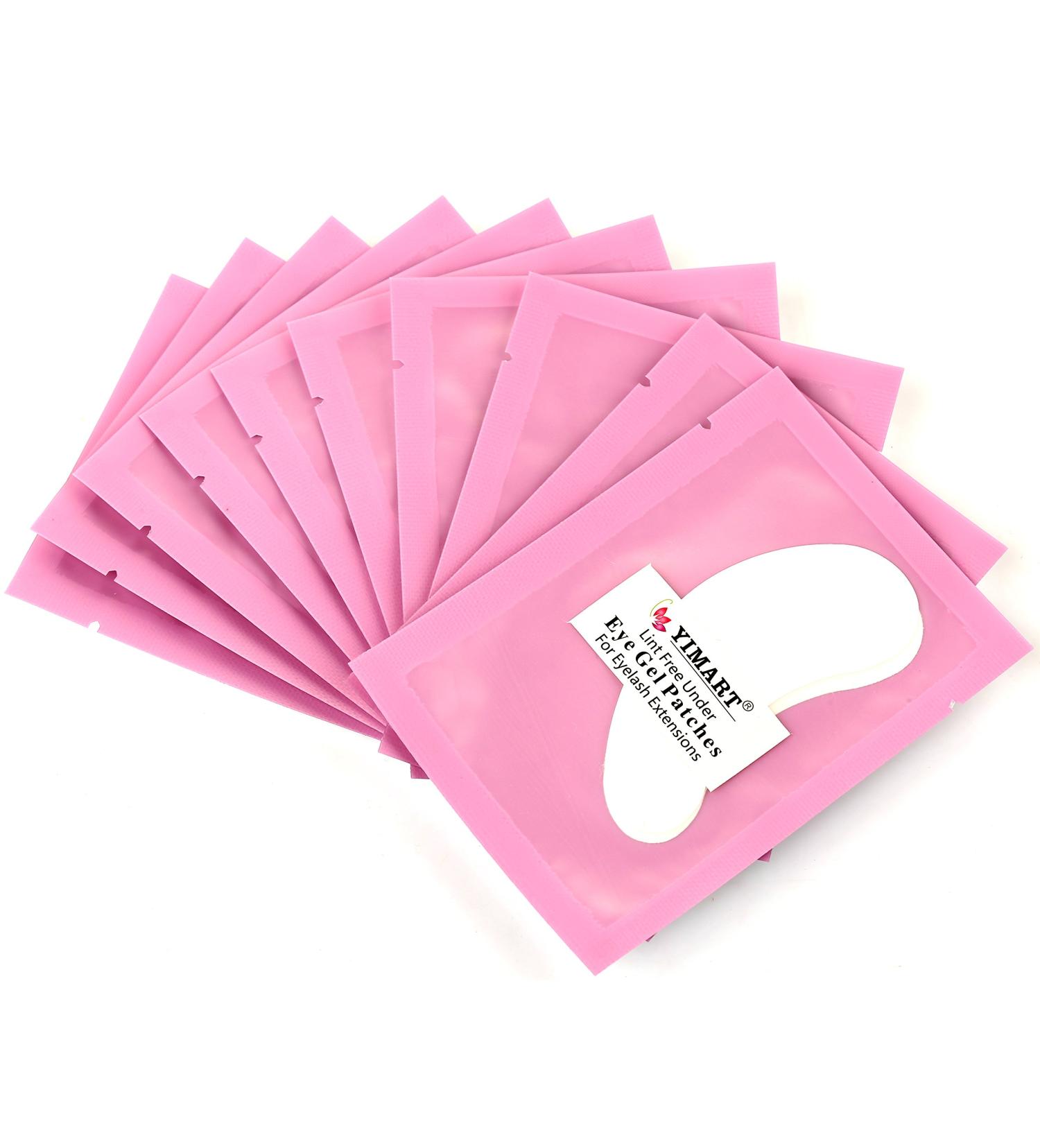 Yimart Professional Lint Free Under Eye Gel Pads - 50 Pairs for Eyelash Extensions | International Shipping Available - Buy Online on GoSupps.com