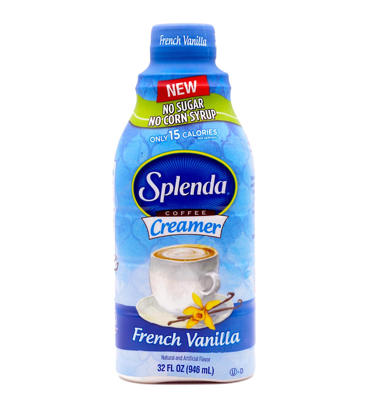 SPLENDA Sugar Free French Vanilla Coffee Creamer 32 Fl Oz - Low Calorie, Pack of 1 - Buy Online on GoSupps.com