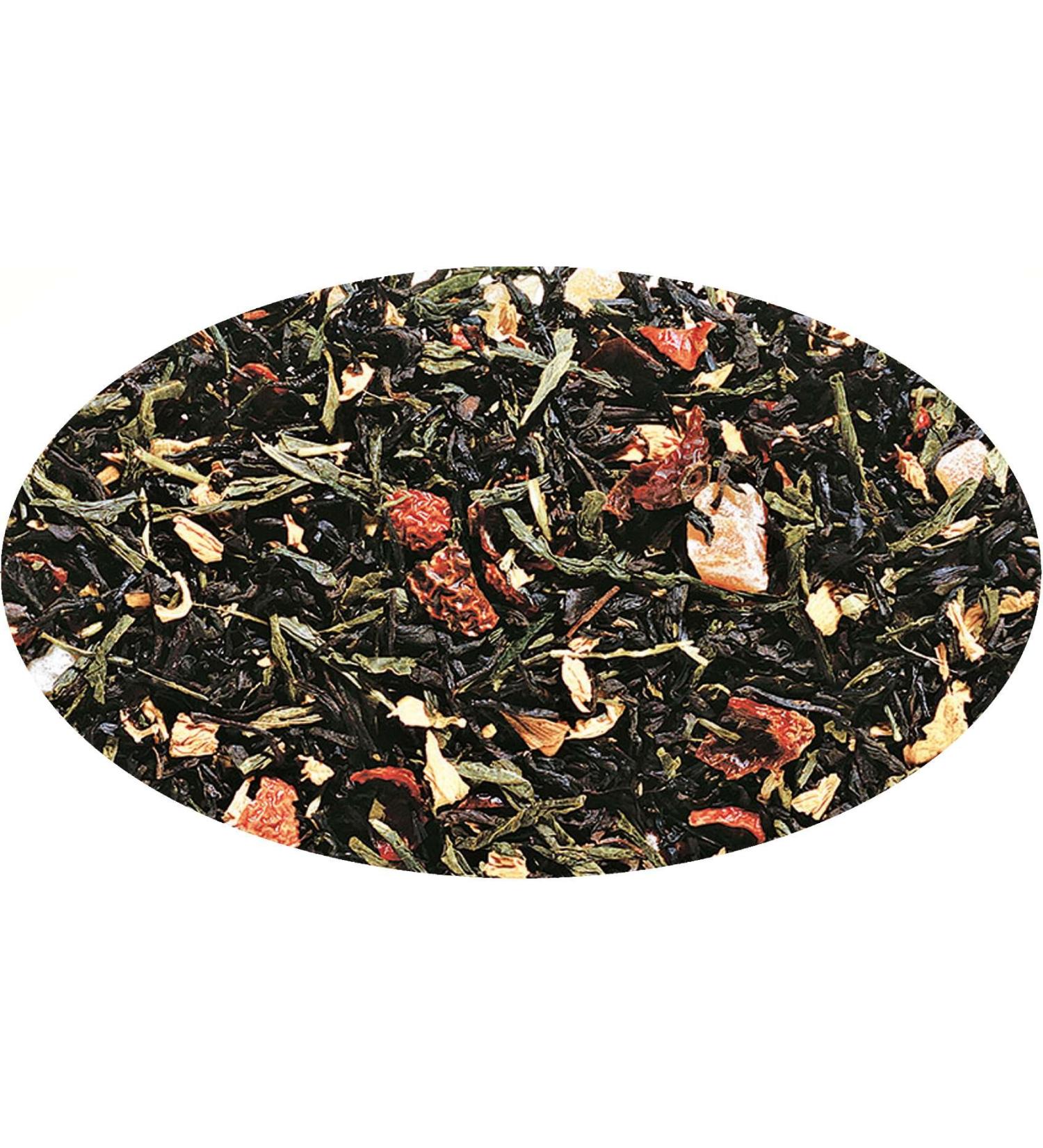 Eder Gew rze Eder Gew rze - Black/Green Magic Moon Tea Mix (Strawberry Type) - 1 kg