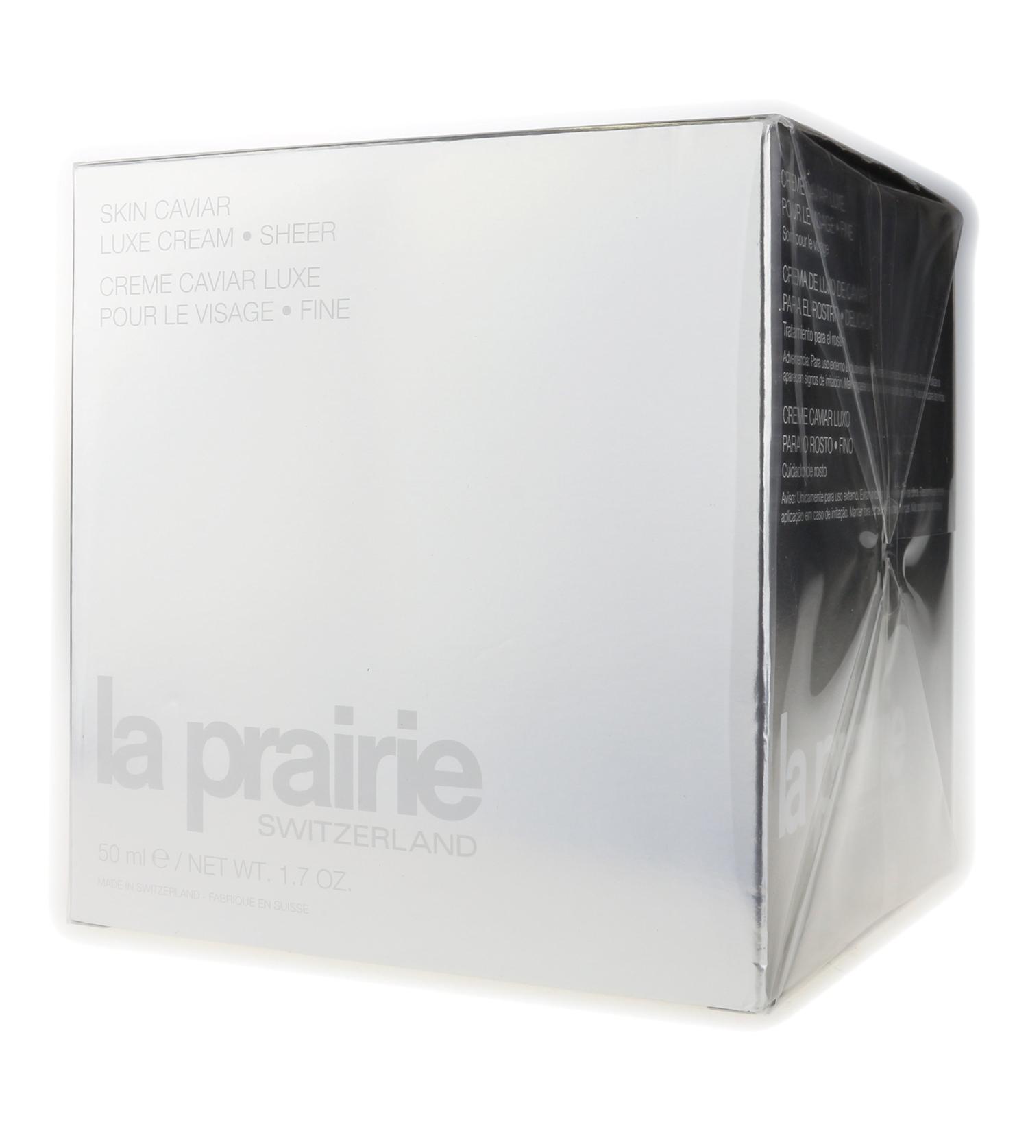 La Prairie Skin Caviar Luxe Cream Sheer 50ml - Premium Anti-Aging Moisturizer | Global Shipping Available - Buy Online on GoSupps.com