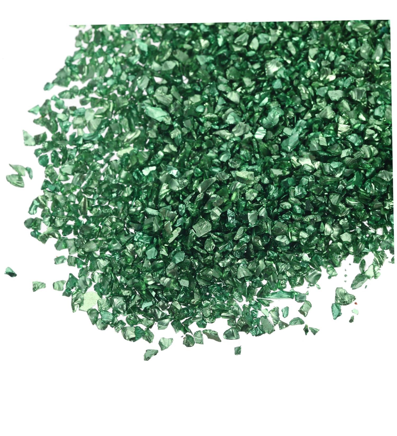 1 Glass Chip Nail Sprinkles Rhinestones for Nails Vintage Nail Charm Nail Crushed Glass Punk Accessories 3D Nail Charm Resin Filler Gems for Nails Bulk Chips Nail Stickers Manicure 0.5X0.3cm Green - Buy Online on GoSupps.com