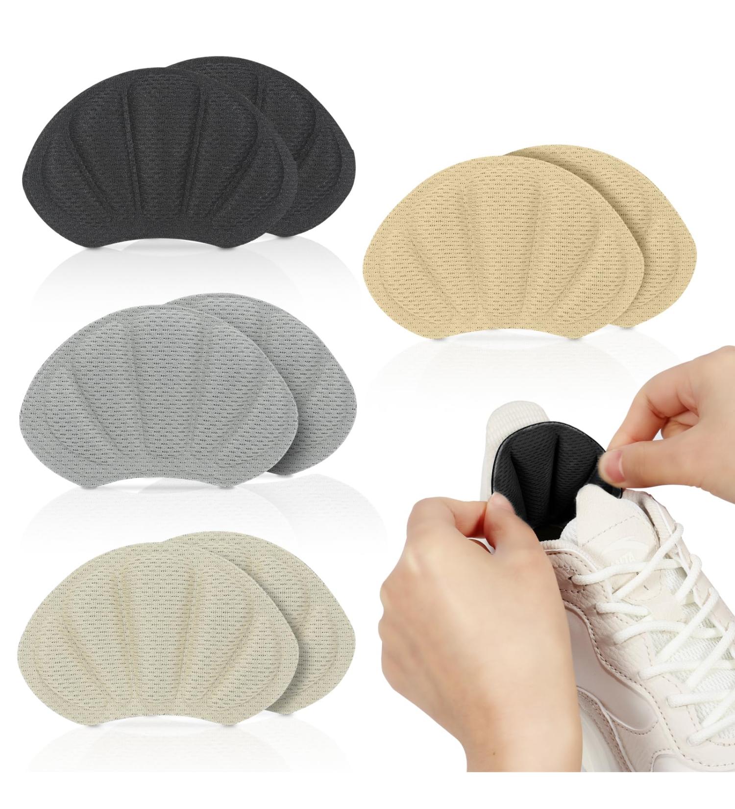 Shop Mivora Heel Cushion - 8 Self-Adhesive Protectors for Large Shoes | Anti-Slip & Bubble-Free Comfort | Multicolored Heel Pillows for International Shipping - Buy Online on GoSupps.com