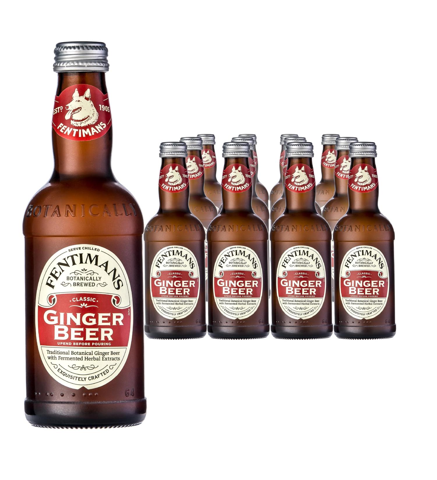 Buy Fentimans Ginger Beer 275ml - Authentic Craft Soft Drink | International Shipping Available - Buy Online on GoSupps.com