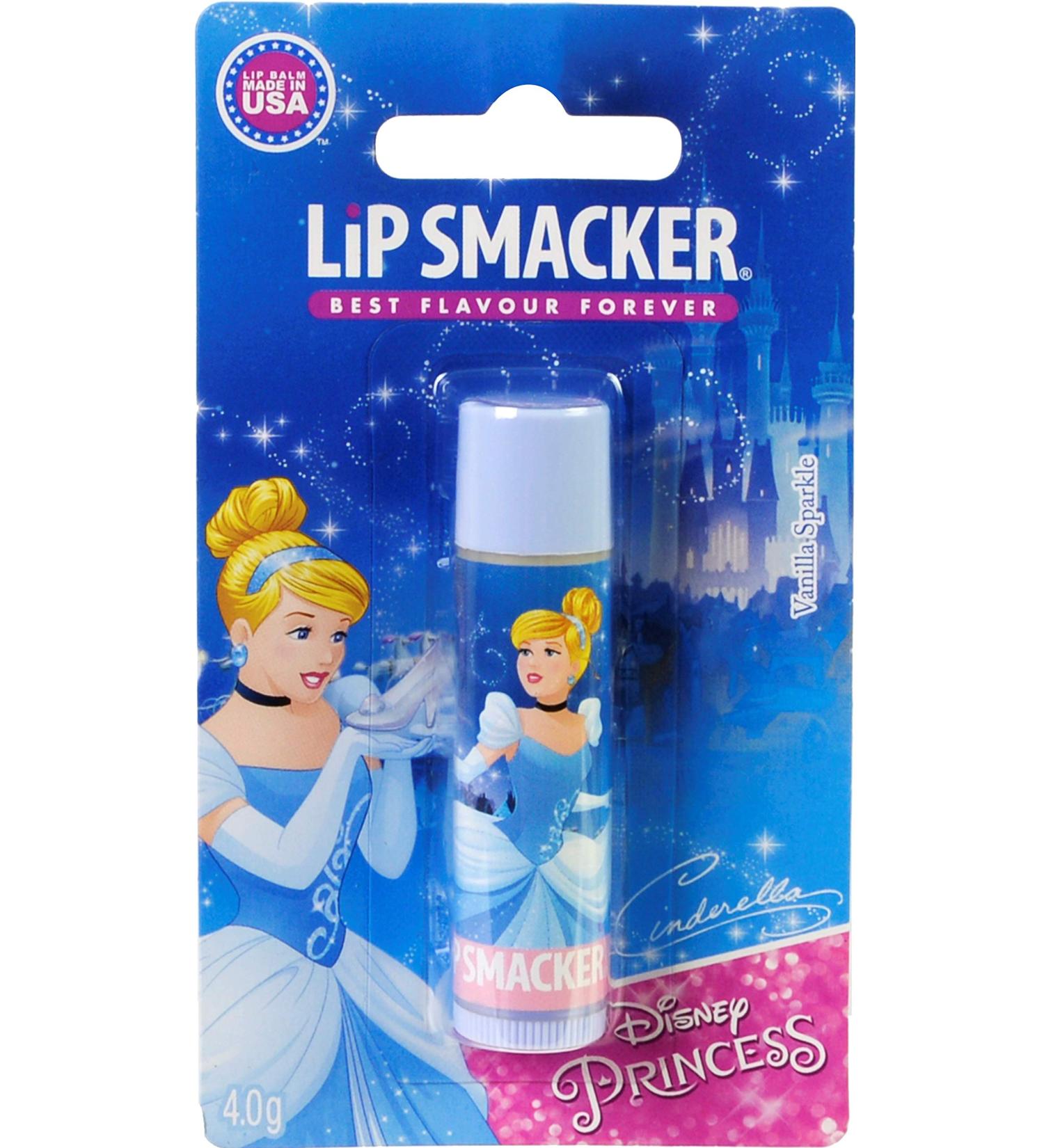 Lip Smacker Disney Princess Cinderella Sparkle Lip Balm Vanilla 4.0 g (Pack of 1) 4 gram (Pack of 1) Rapunzel - Buy Online on GoSupps.com