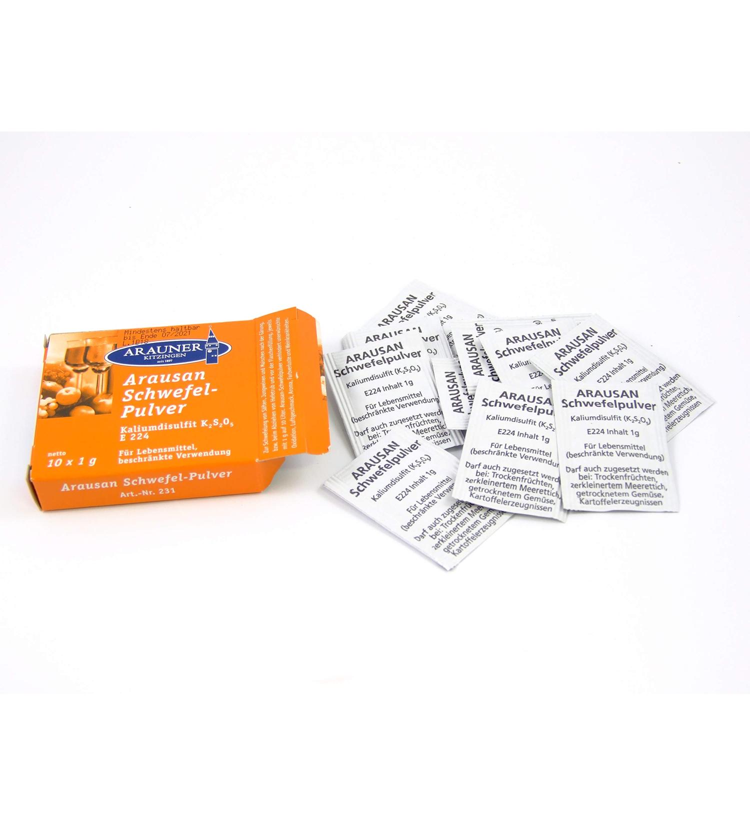  Arauner Kitzingen Arauner Arausan 10 x 1 g Environmentally Friendly Product - Buy Online on GoSupps.com