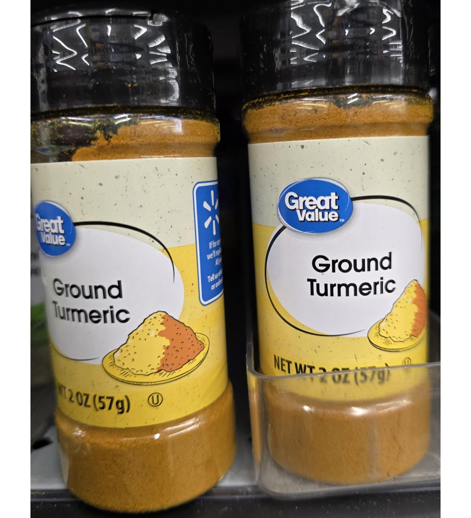 ChGreat Value Ground Turmeric Powder Premium Quality Spice 2 oz (57g)