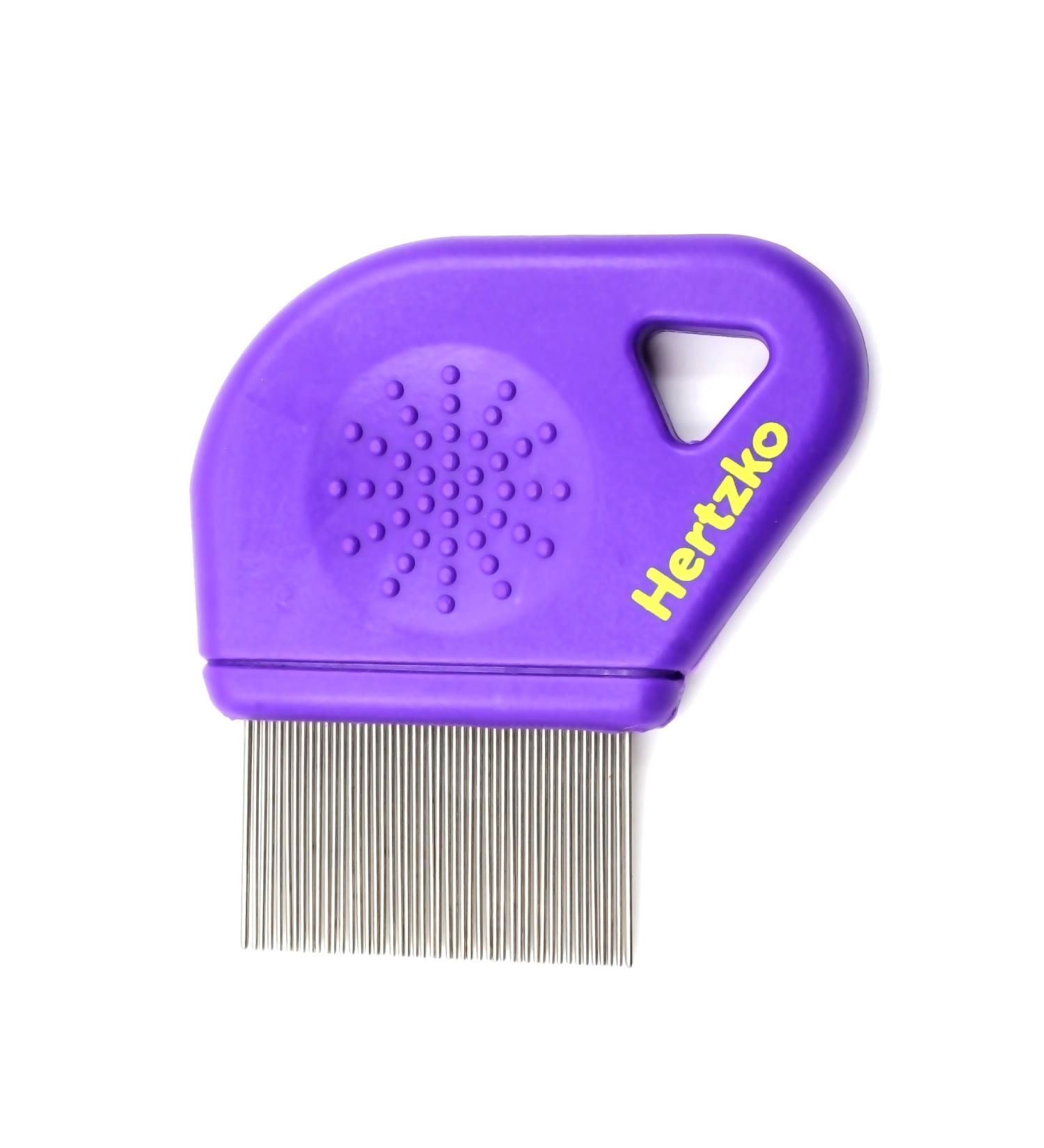 Hertzko Long Teeth Comb - 25mm Metal Pins for Long Hair Areas on Dogs and Cats - Buy Online on GoSupps.com