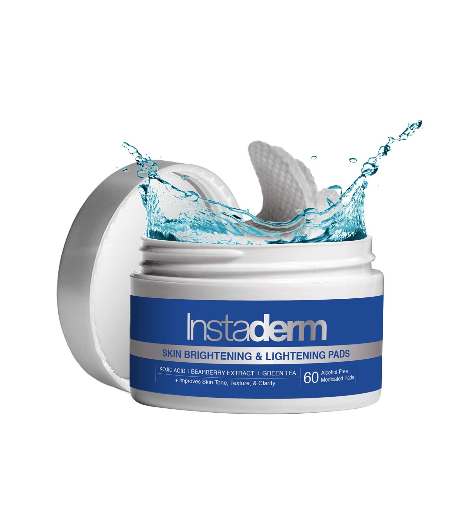 Brightening Exfoliating Peel Pads | Fade Dark Spots, Sunspots, Age Spots, Acne Scars & Freckles | Lightening Resurfacing Pads for Face & Body - Buy Online on GoSupps.com
