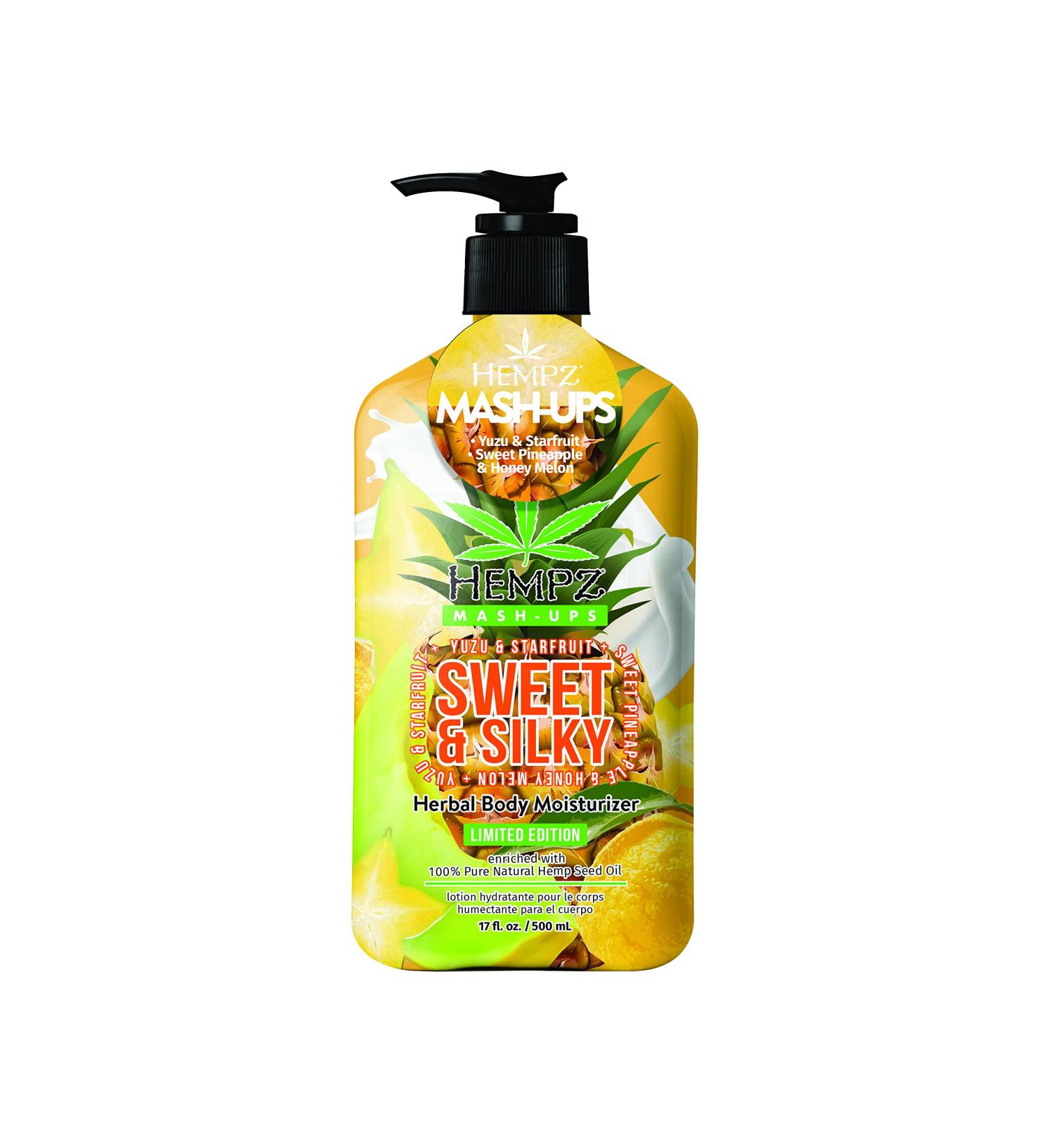 Hempz Limited Edition Mash Up! Sweet & Silky Herbal Body Moisturizer 17 oz - Shop Internationally | Hydrating Cannabis-Infused Lotion - Buy Online on GoSupps.com