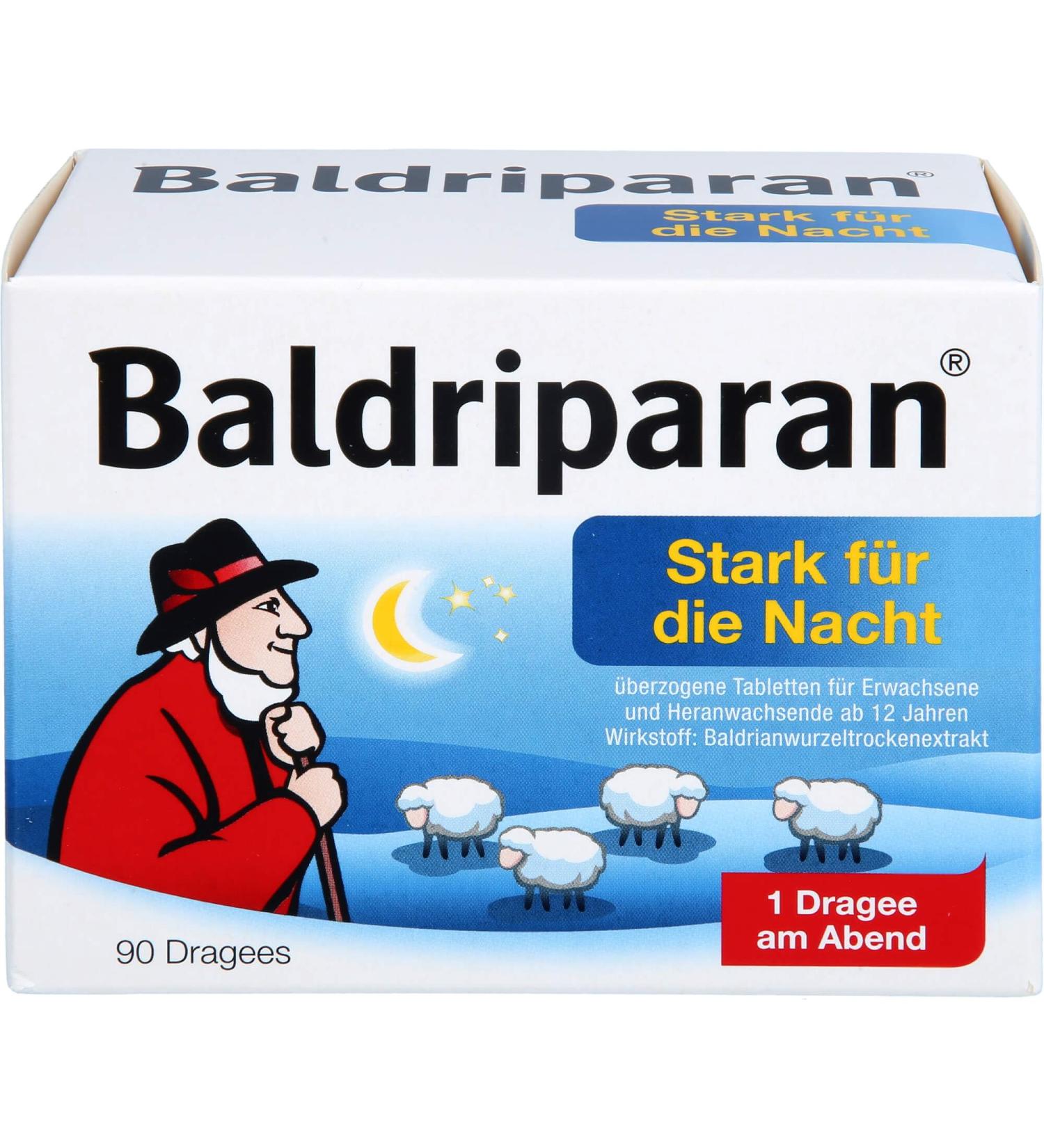 Buy Baldriparan Strong for the Night - Effective Sleep Aid | International Shipping - Buy Online on GoSupps.com