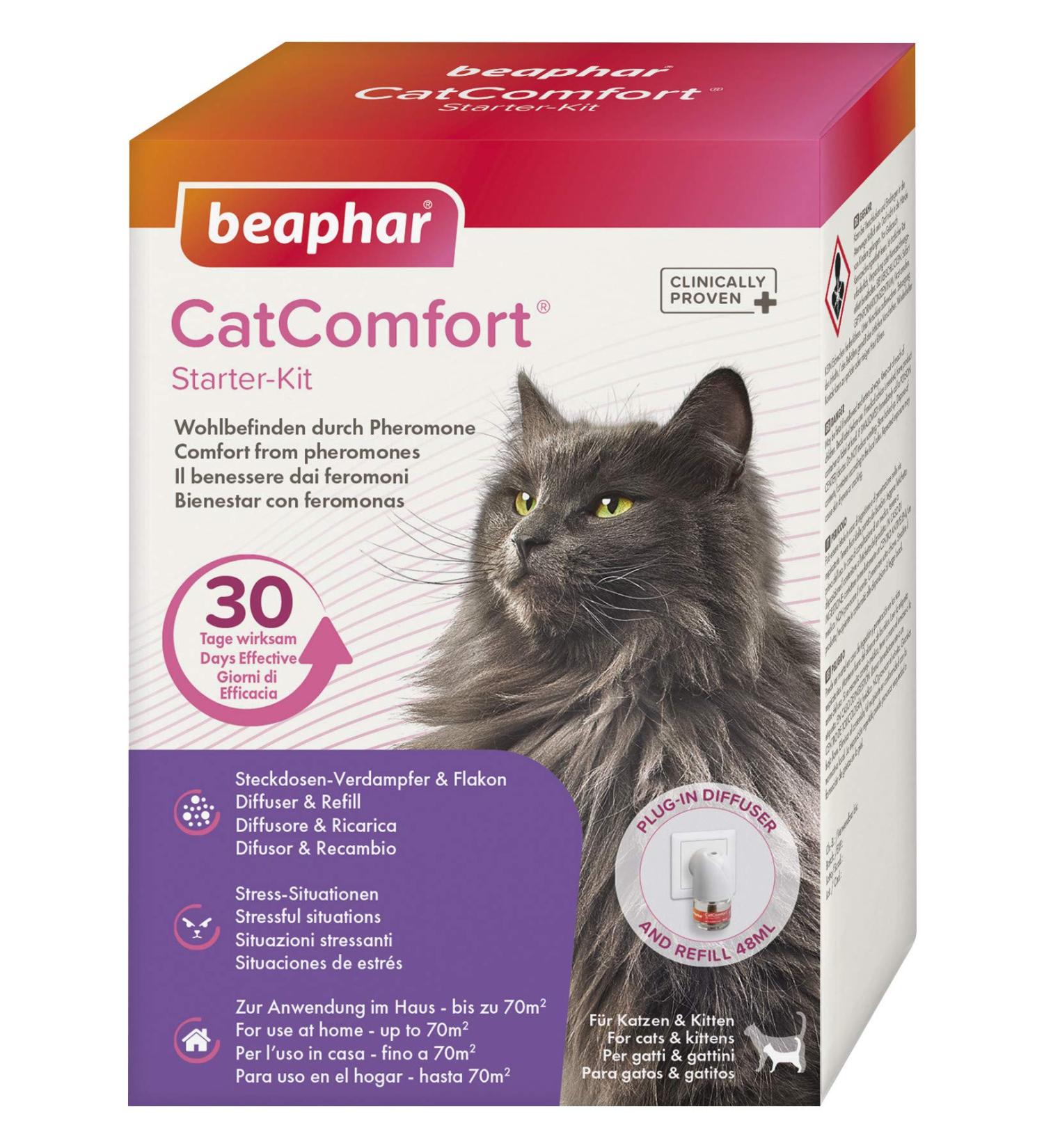 Beaphar CatComfort Starter Kit - Calming Pheromones for Cats | International Shipping Available - Buy Online on GoSupps.com