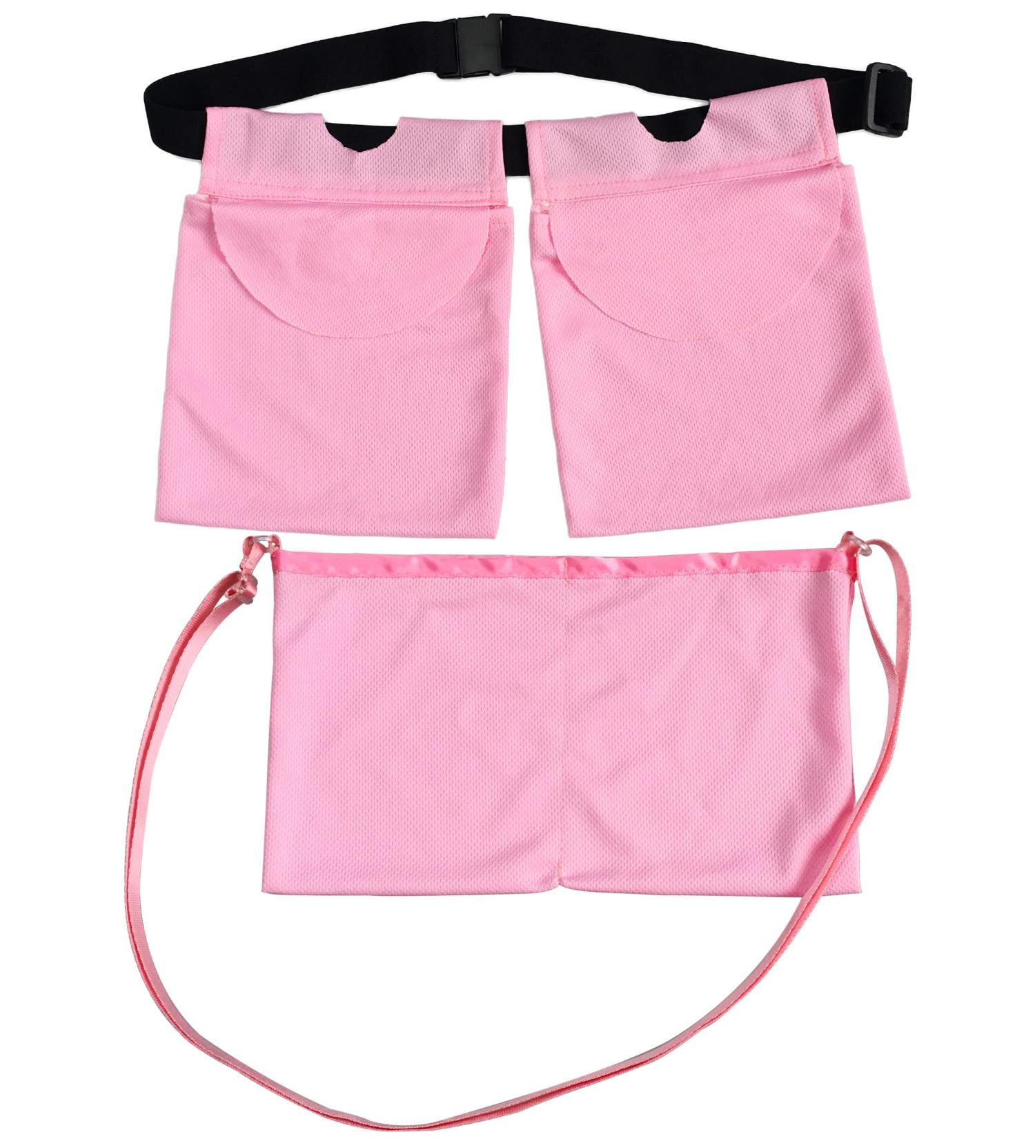 Quick Dry Mastectomy Drain Holder Pouch with Shower Bag - Post Surgery JP Drains Management & Bulb Storage - Pink - Buy Online on GoSupps.com