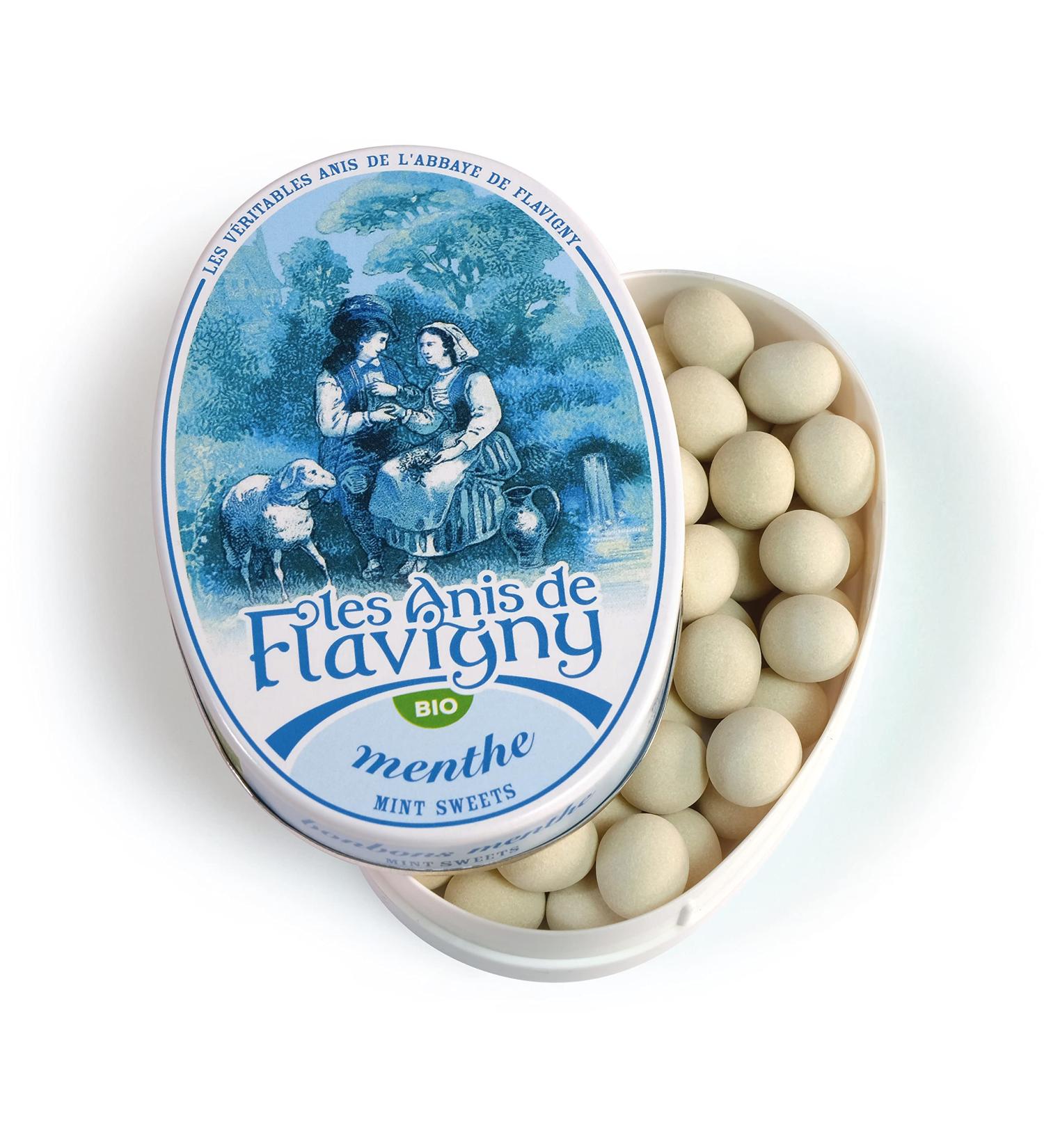 Anis de l'Abbaye Anis de l'Abbaye Organic Mint Oval Box (1 x 50 g)