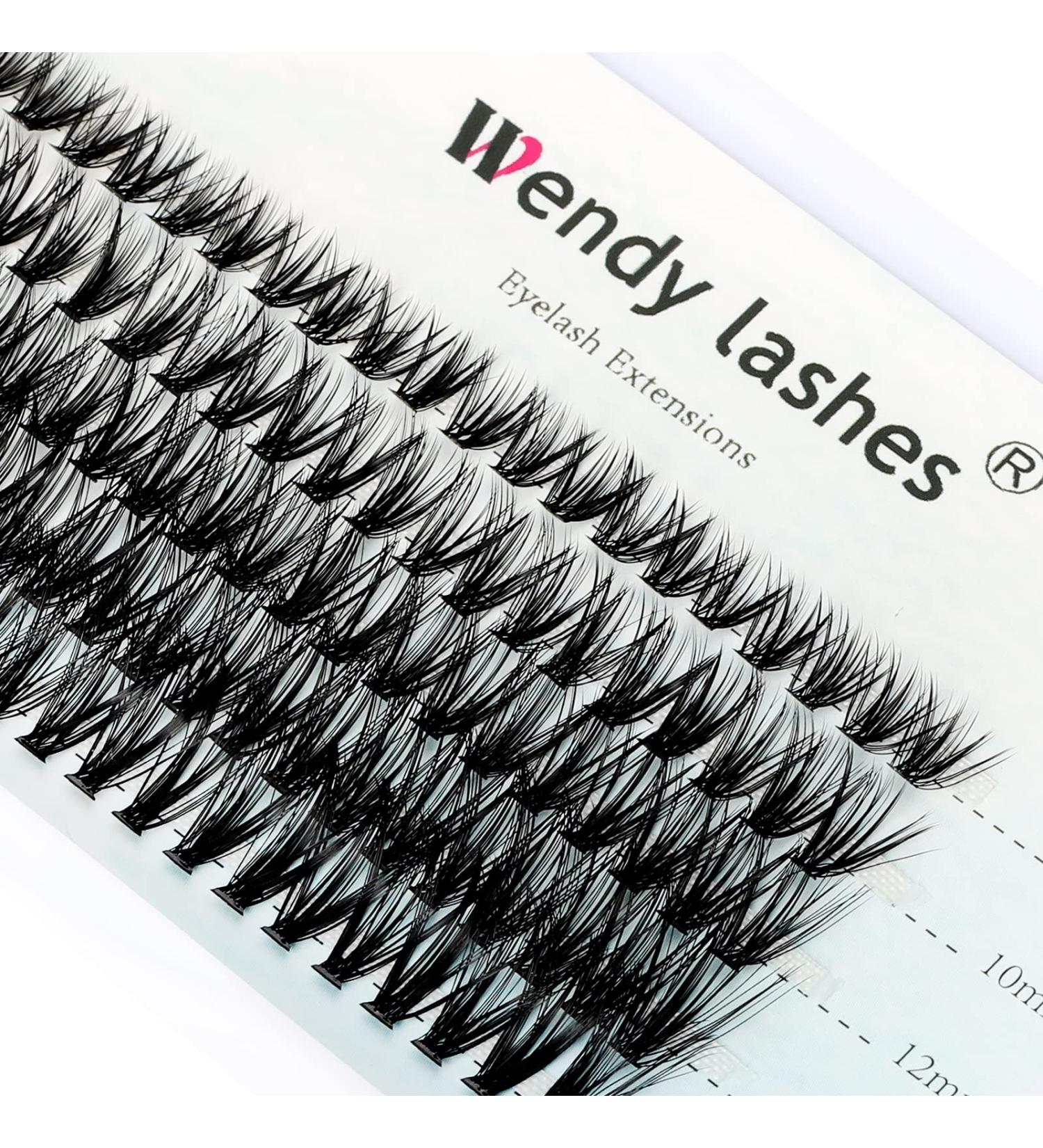 Premium 40D D Curl Individual Eyelash Extensions - 8 to 16mm Fake Lashes for Flawless Volume - Buy Online on GoSupps.com