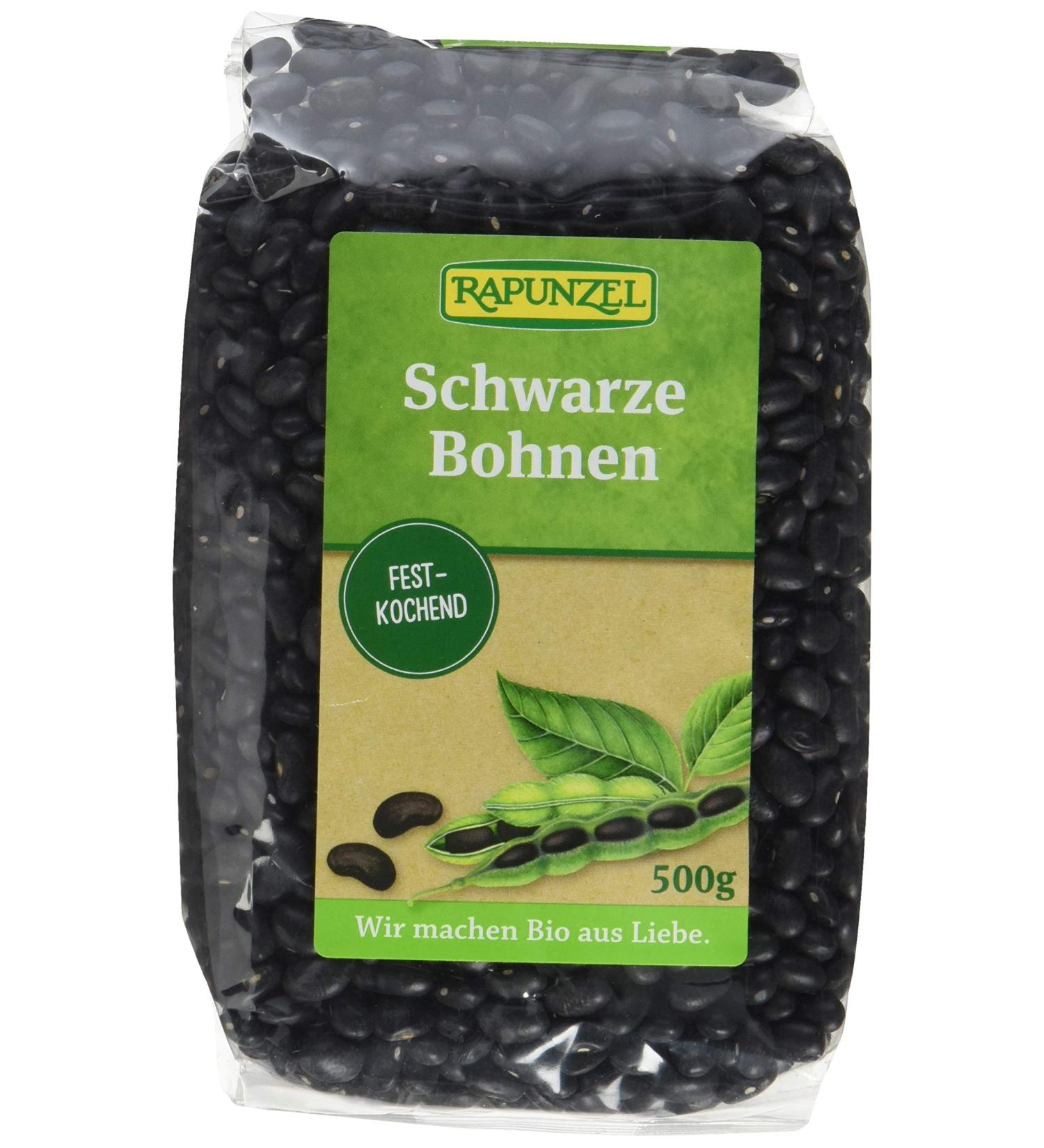 Buy Rapunzel Black Beans 500g | Organic High-Quality International Shipping - Buy Online on GoSupps.com
