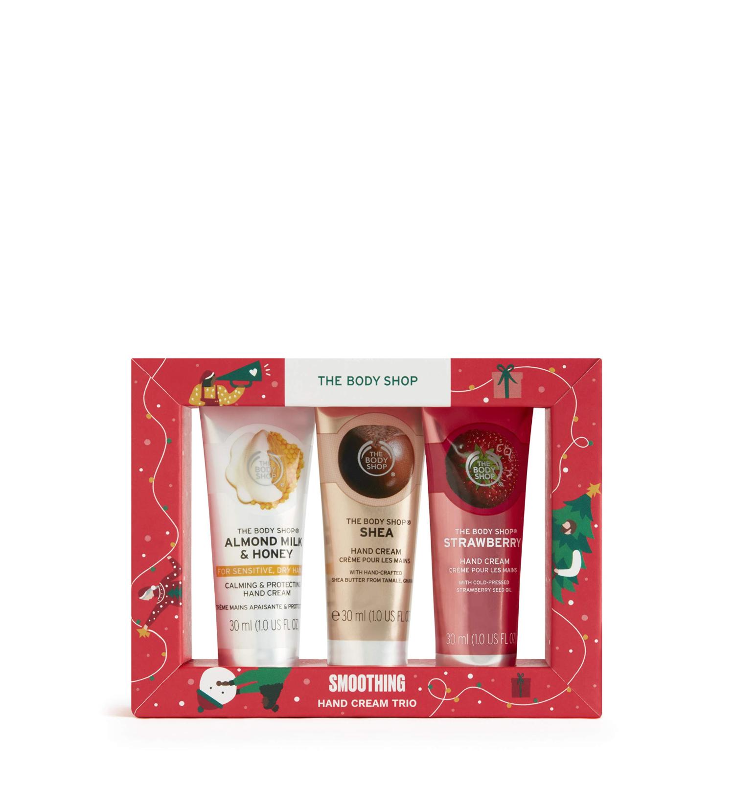 The Body Shop Soothing Trio Includes Fruity and Nutty Hand Creams 3.04 Fl Oz - Buy Online on GoSupps.com