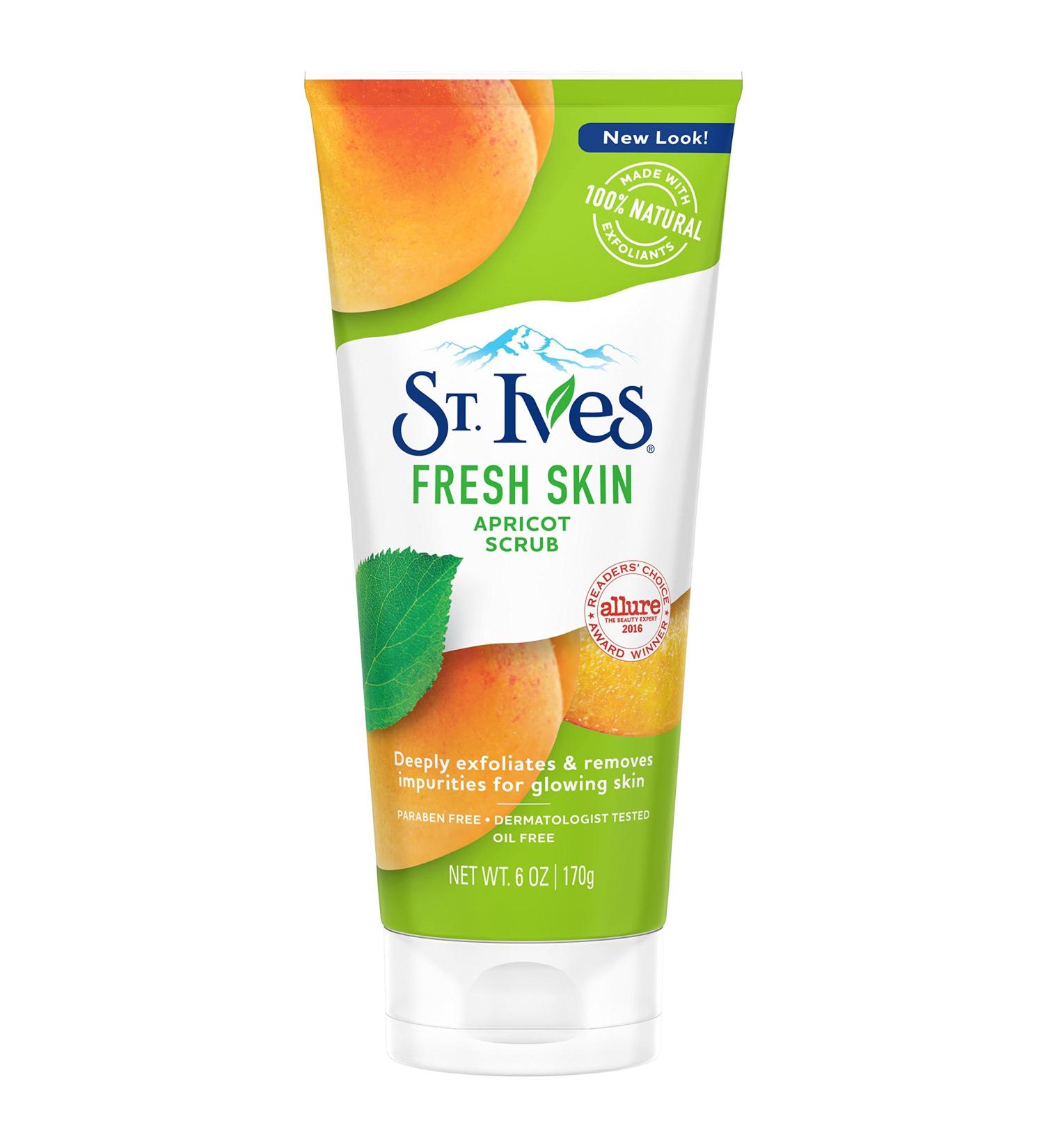 St. Ives Apricot Scrub Invigorating 150 ml - Exfoliating Foot Scrub - Buy Online on GoSupps.com