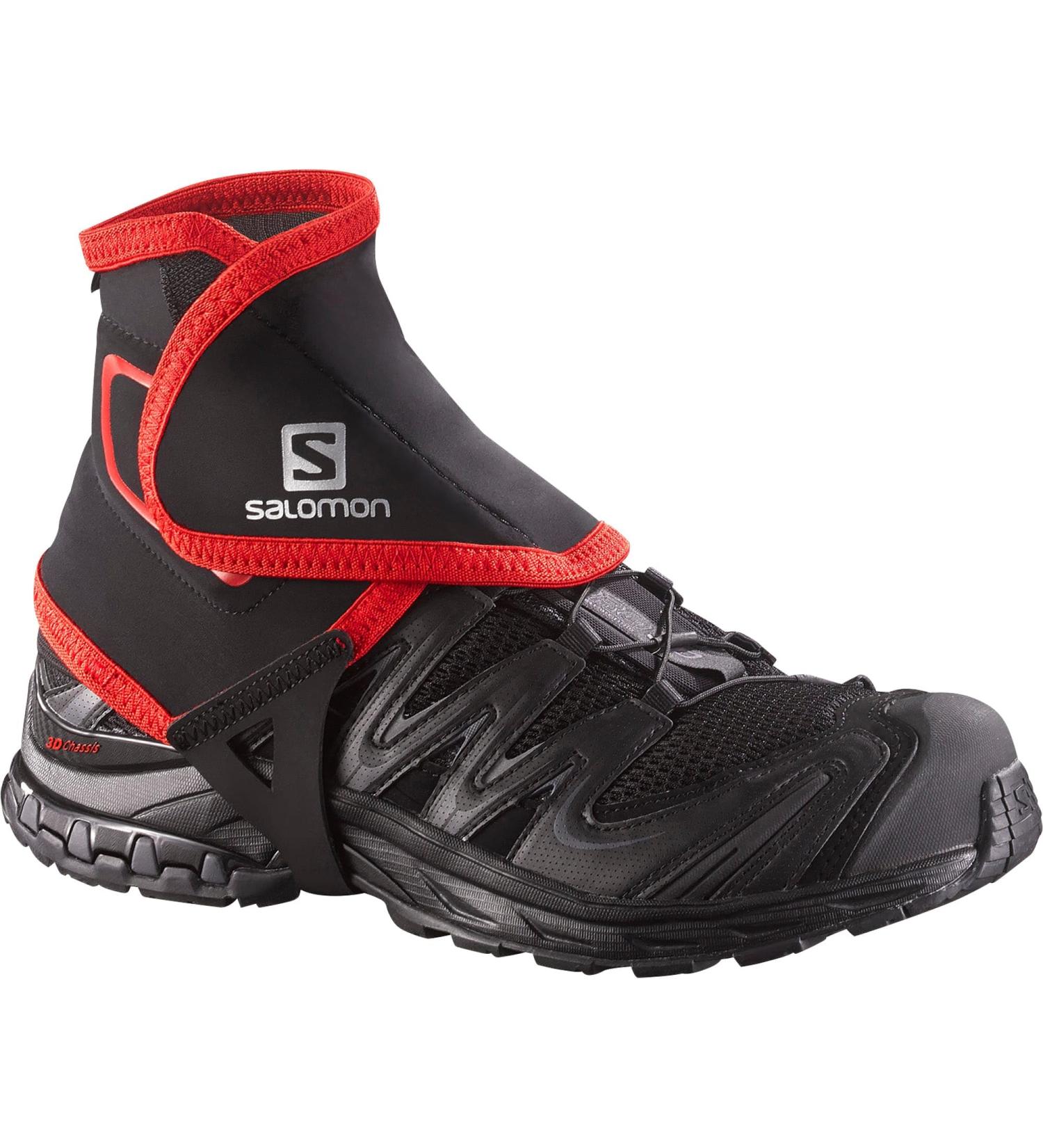 Salomon Trail Gaiters High Unisex - Durable Black Protection for Easy Use | International Shipping Available - Buy Online on GoSupps.com