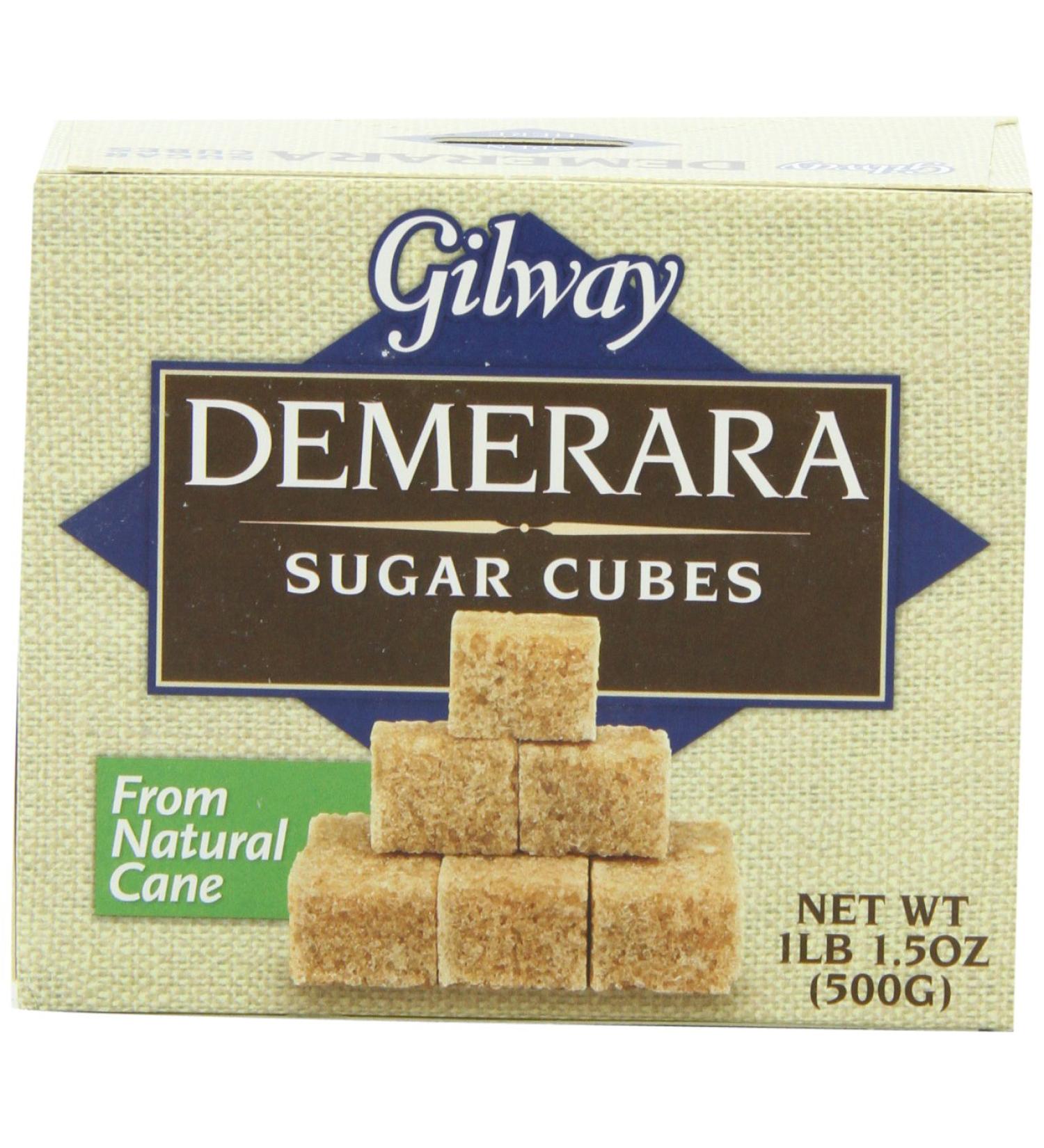 Gilway Demerara Sugar Cubes 1.1lb - Pack of 10 | Premium Quality | All-Natural Sweetener - Buy Online on GoSupps.com