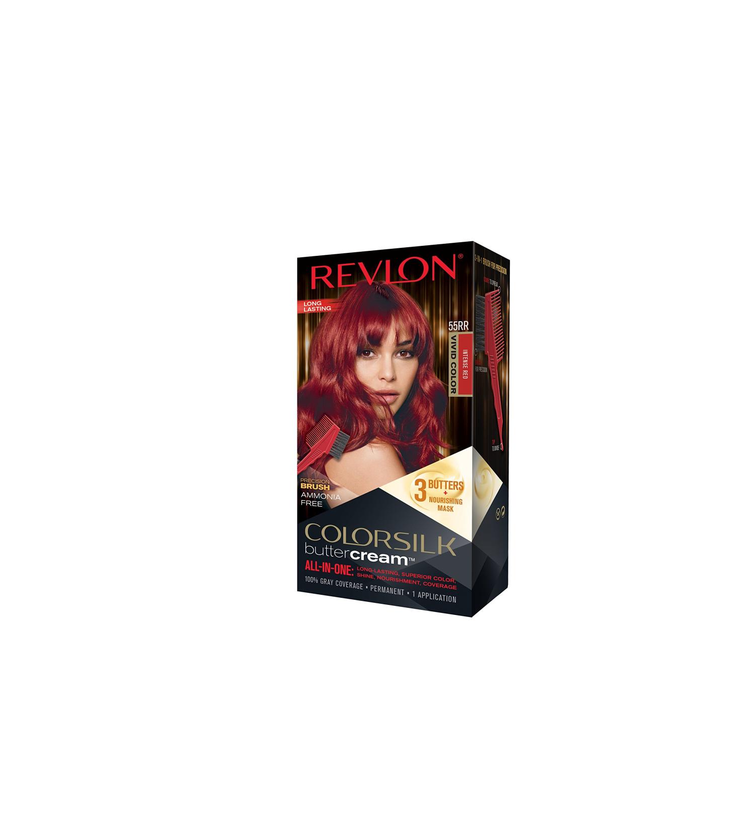 REVLON COLORSILK AMMONIA-FREE HAIR COLORING CREAM | 55RR INTENSE RED VIDEO