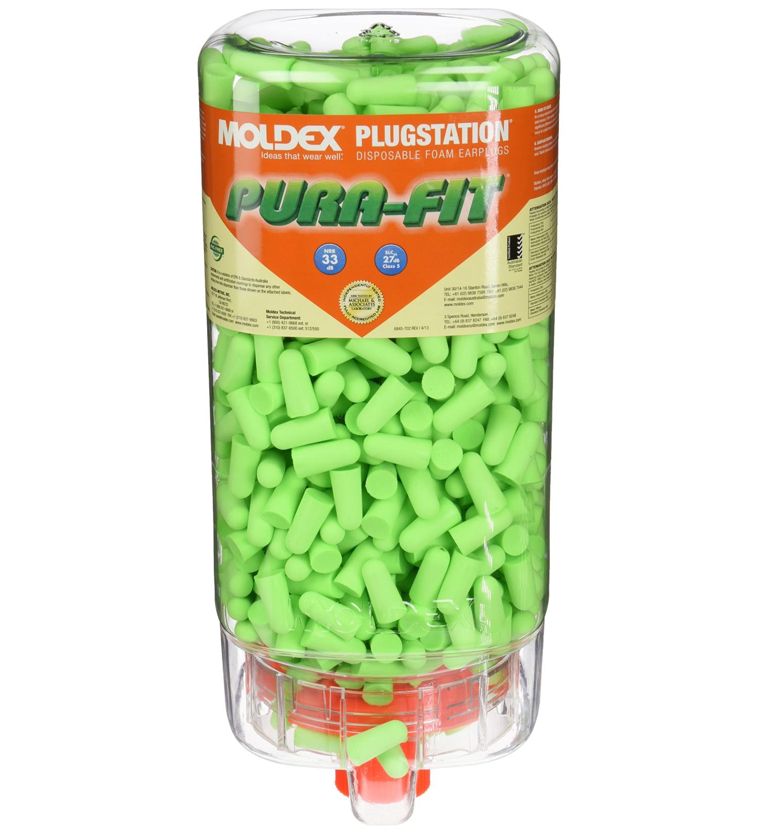 6845 Moldex Pura-Fit Plugstation Dispenser Pak