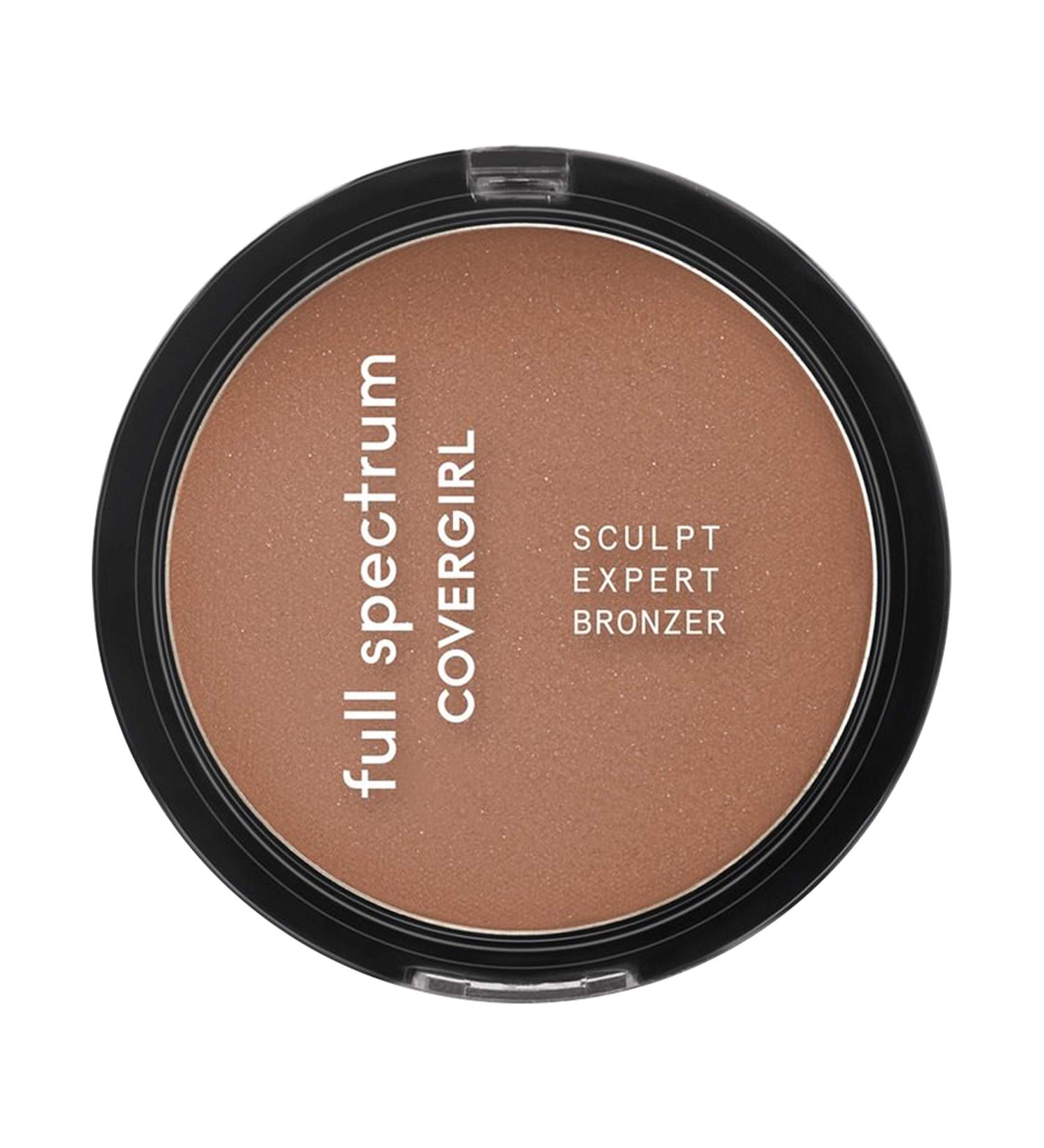 COVERGIRL Full Spectrum Sculpt Expert Bronzer Warmth 0.39 Oz - Bronzing Powder for Bronze Makeup Look - Controls Shine - Contouring Sculpting Powder - Buy Online on GoSupps.com