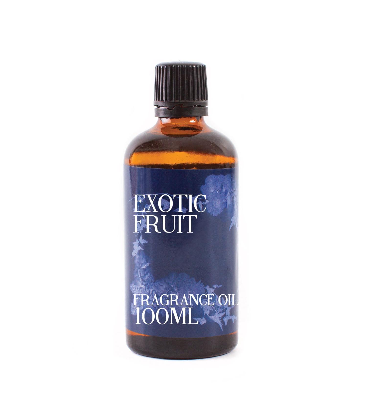 Mystic Moments Exotic Fruit Fragrance Oil 100ml | For Soaps, Candles, Bath Bombs, Oil Burners, Diffusers, Skin & Hair Care - Exotic Fruit Scent - Buy Online on GoSupps.com