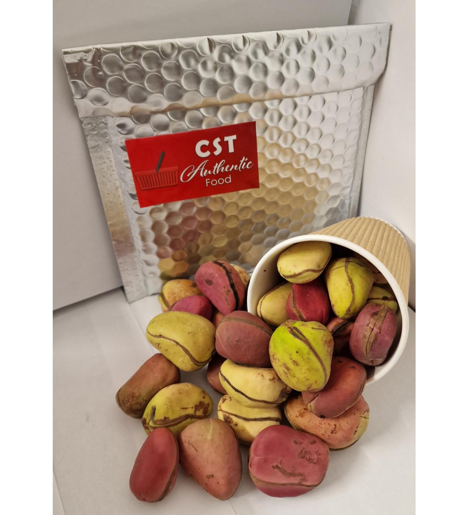 African Kola Nuts-(Cola Acuminata) Igbo-Oji Split by Two (200) 200.0 grams