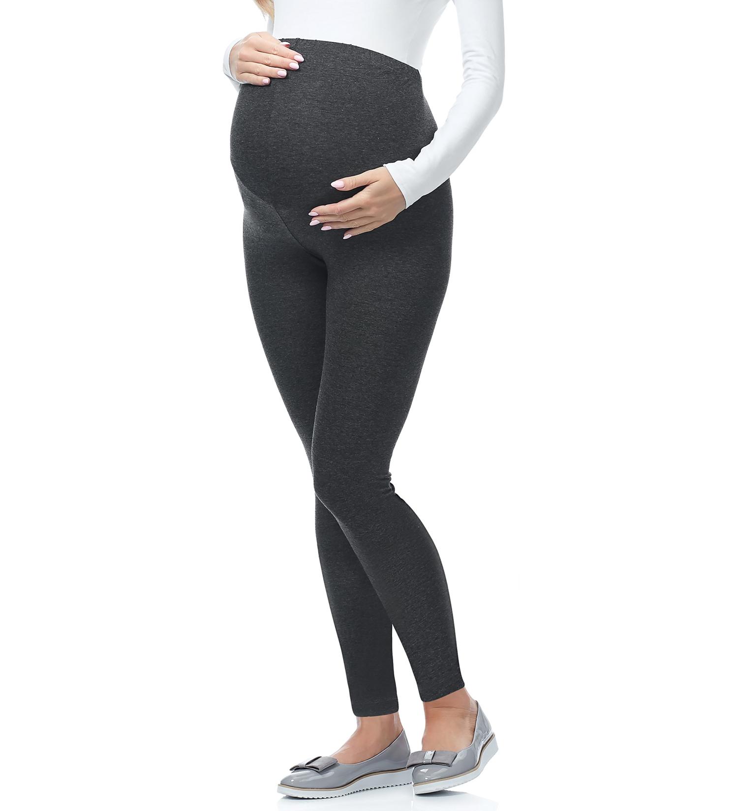 Be Mammy Maternity Long Leggings 02 XXL Dark Melange - Women's Pregnancy Pants - Buy Online on GoSupps.com