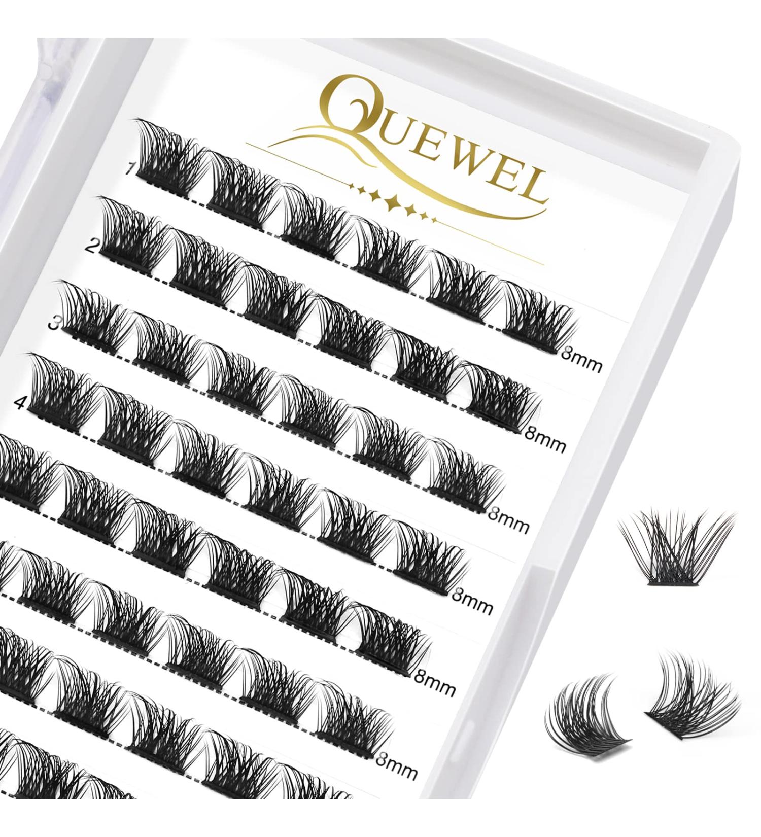 Buy Mega D Curl 8mm Individual Eyelash Clusters | DIY Eyelash Extensions | International Shipping - Buy Online on GoSupps.com