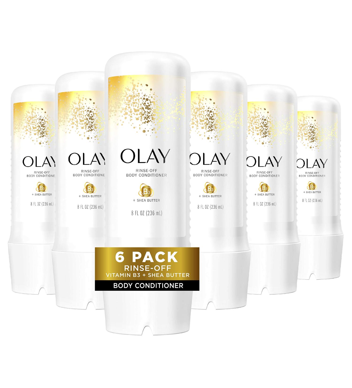 Olay In-Shower Body Conditioner for Dry Skin with B3 & Shea Butter 8oz - Pack of 6 - Buy Online on GoSupps.com