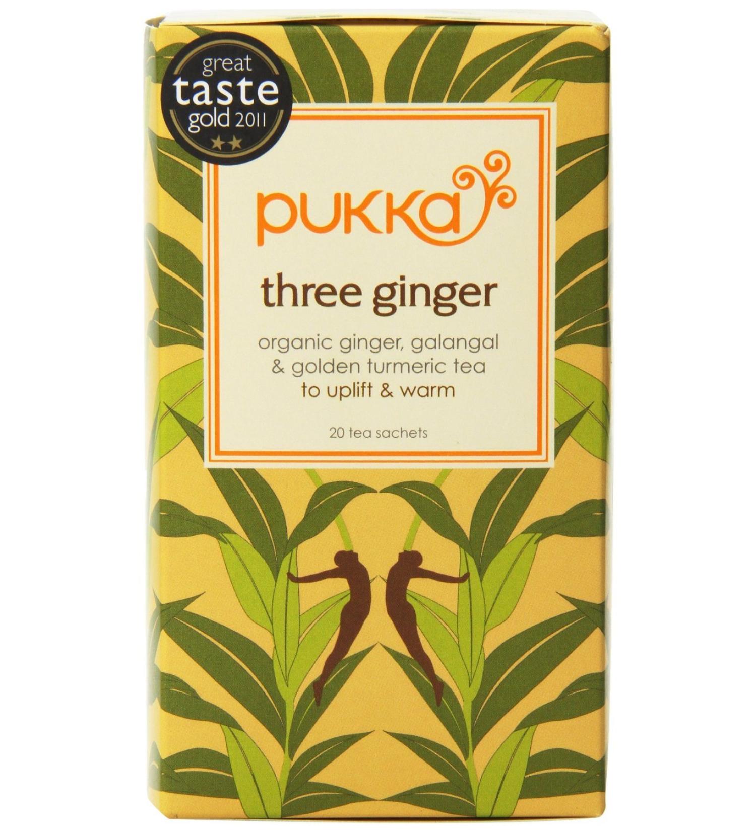 Pukka Herbs Triple Ginger Tea 20 Sachets - CLF-PUK-526