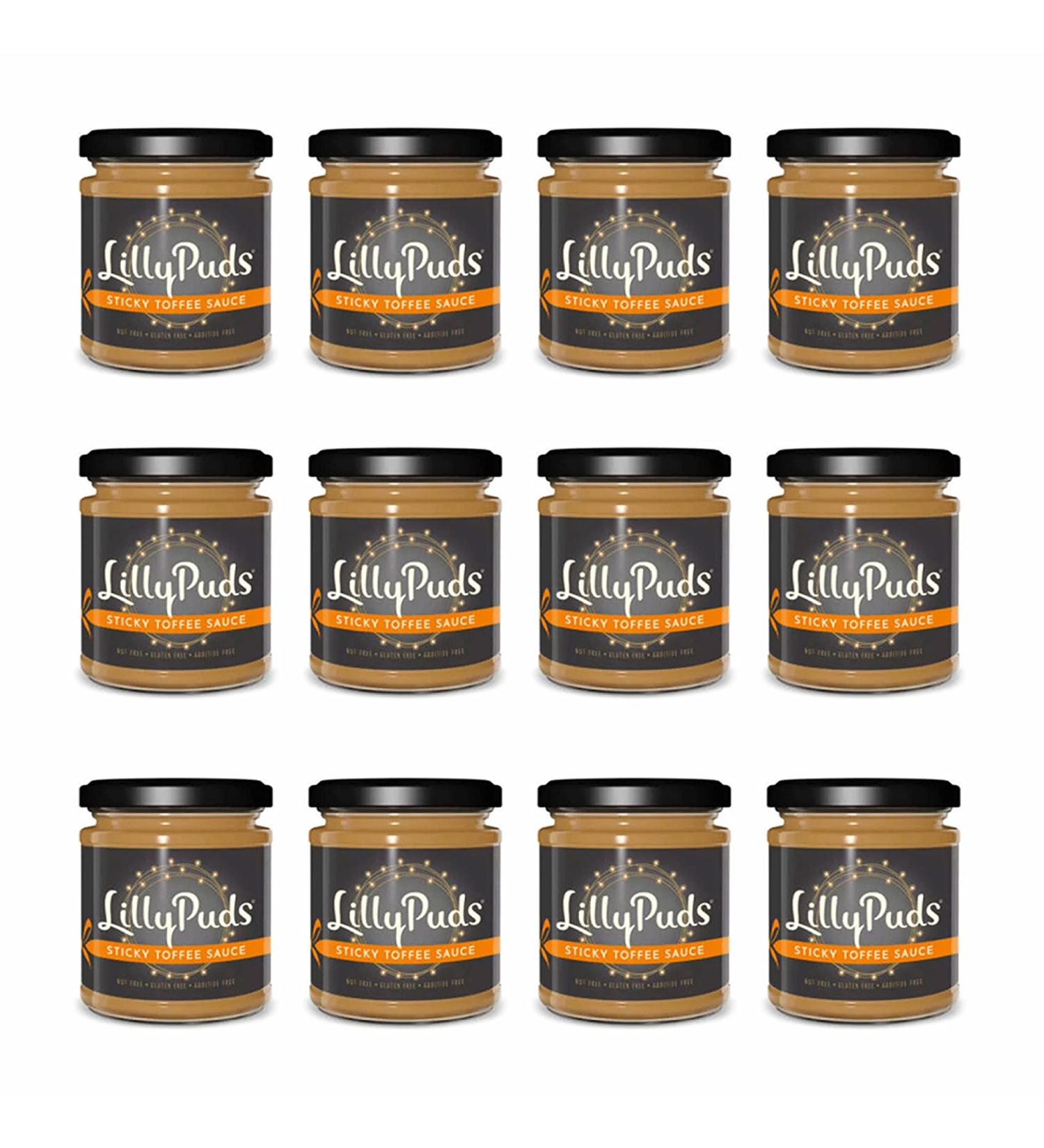 LillyPuds Sticky Toffee Sauce 190g - Pack of 12