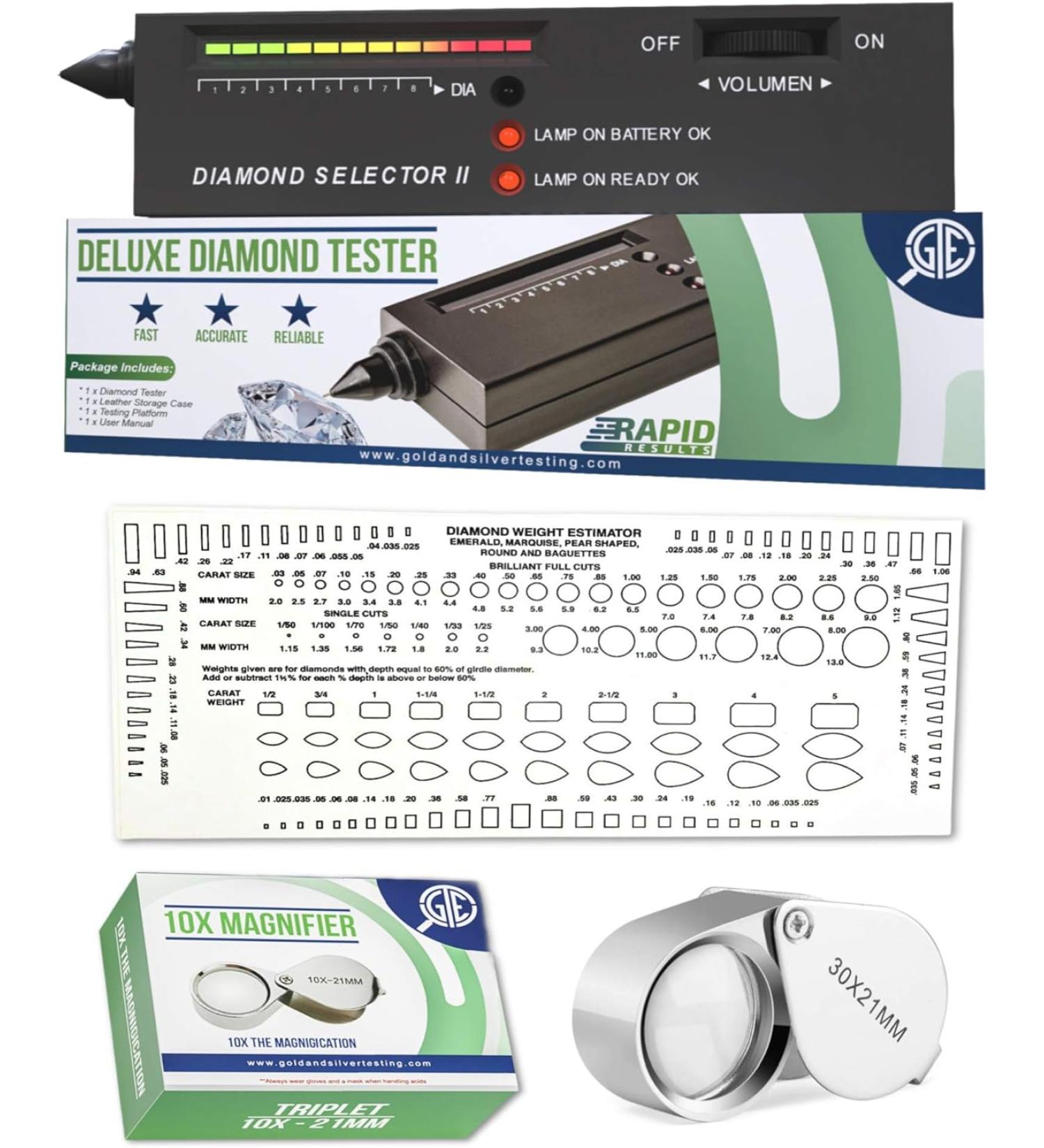 Purity Testing Kit for Diamonds & Gemstones Ã¢â¬â Accurate Tester for Quality Assurance - Buy Online on GoSupps.com