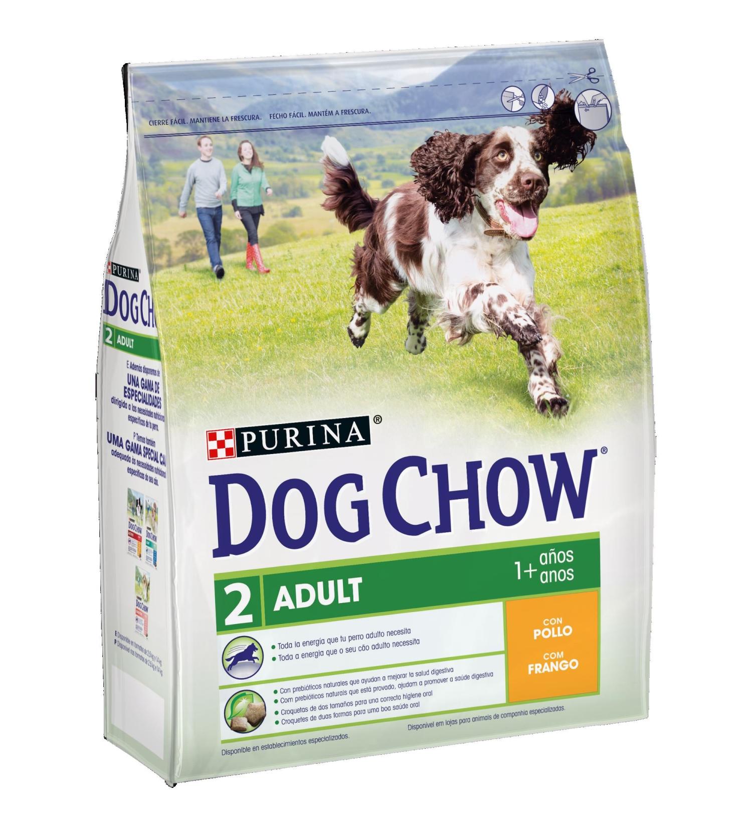 Dog Chow Purina Aliments pour Chien Adulte avec Poulet 4 Sacs de 2 5 kg - Buy Online on GoSupps.com