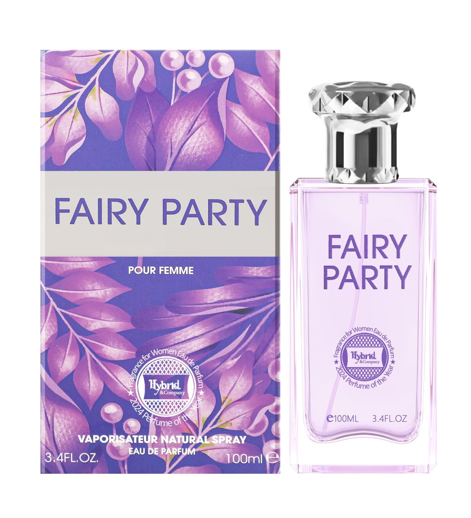 Hybrid & Company Women Fairy Party Pour Femme Eau De Parfum Vaporisateur Natural Spray 3.4 Fl Oz - Buy Online on GoSupps.com